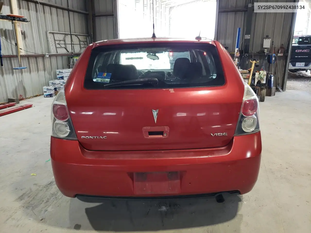 2009 Pontiac Vibe VIN: 5Y2SP67099Z438134 Lot: 63775405