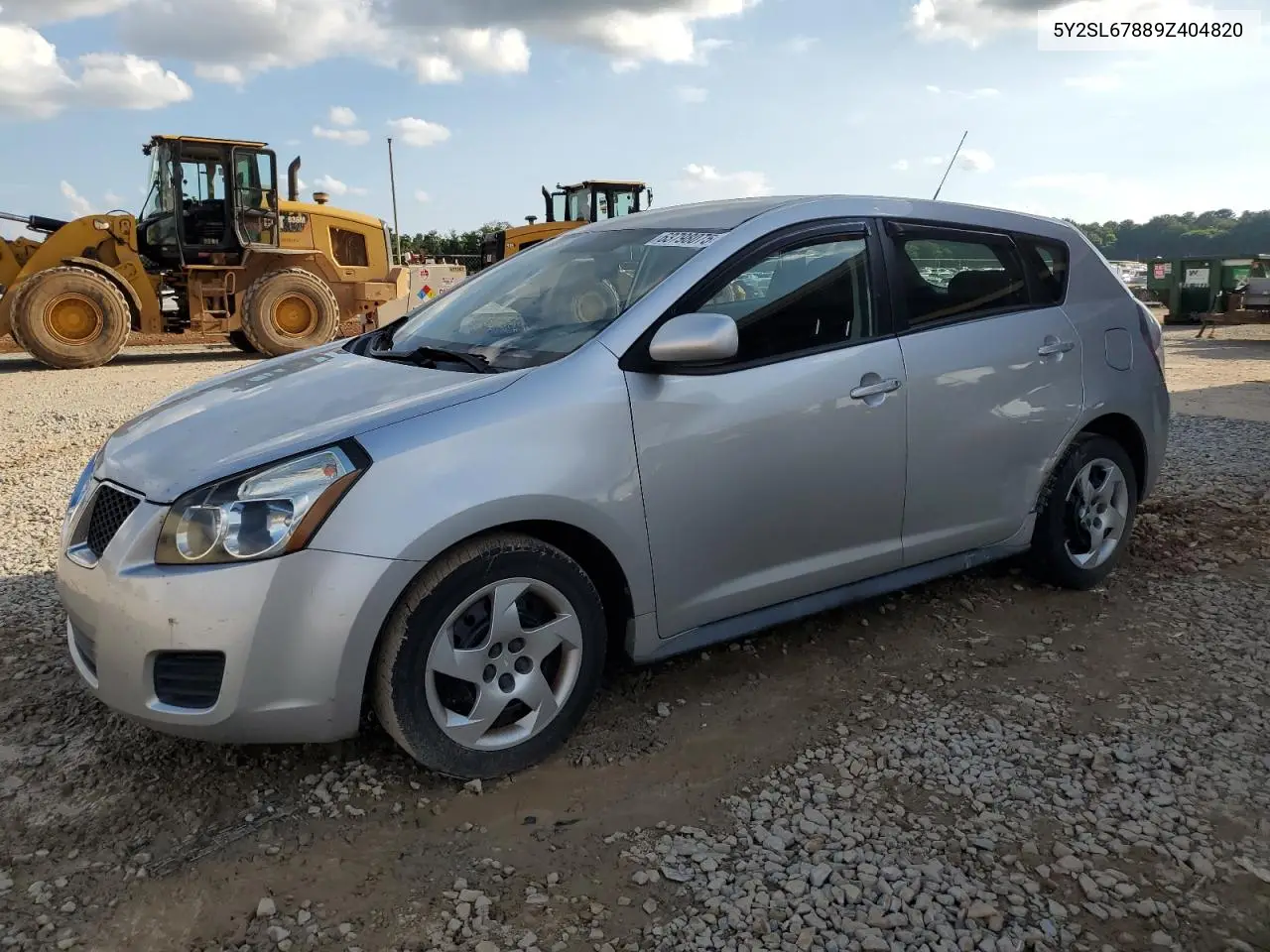 2009 Pontiac Vibe VIN: 5Y2SL67889Z404820 Lot: 63798075