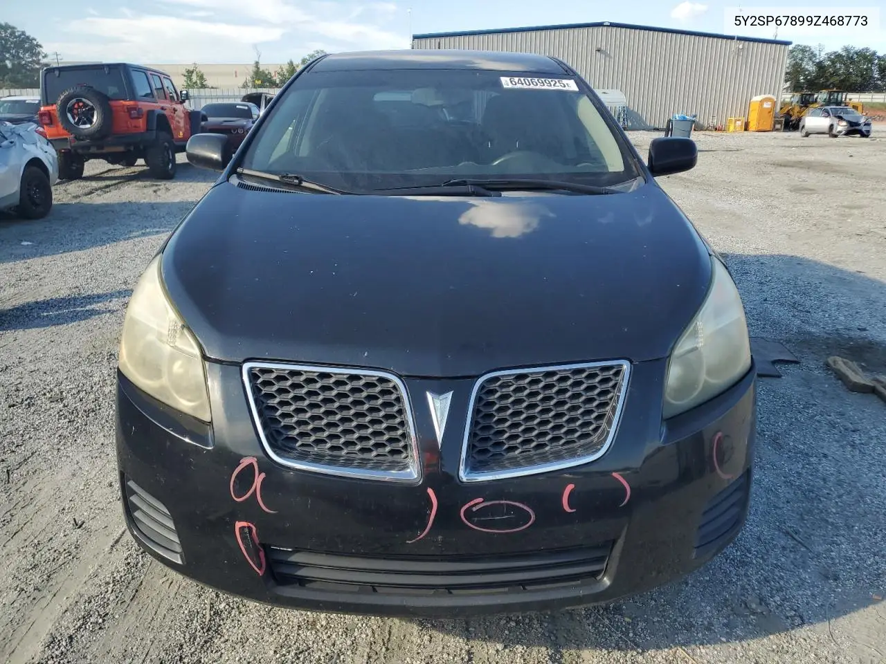 2009 Pontiac Vibe VIN: 5Y2SP67899Z468773 Lot: 64069925