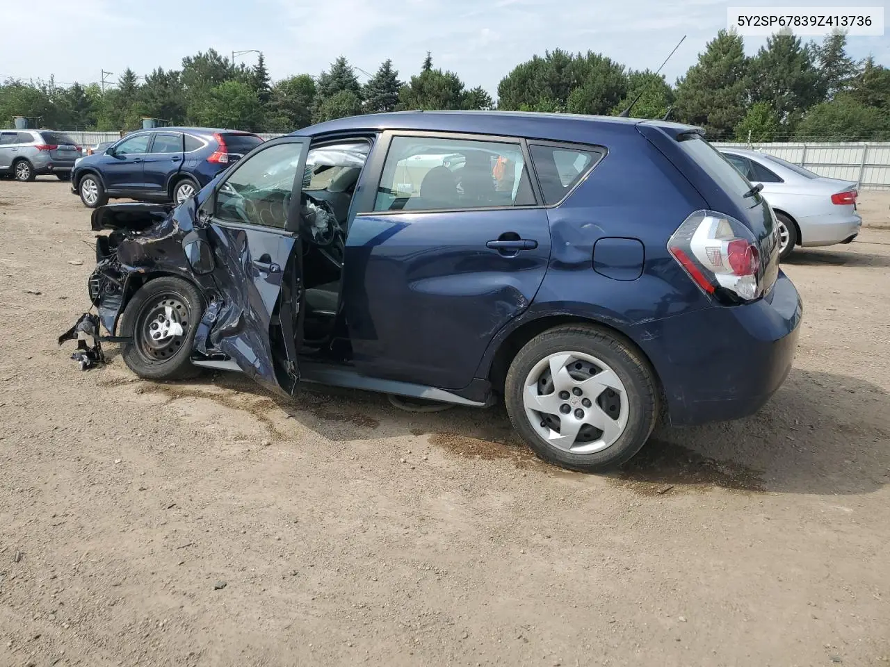 2009 Pontiac Vibe VIN: 5Y2SP67839Z413736 Lot: 64211165