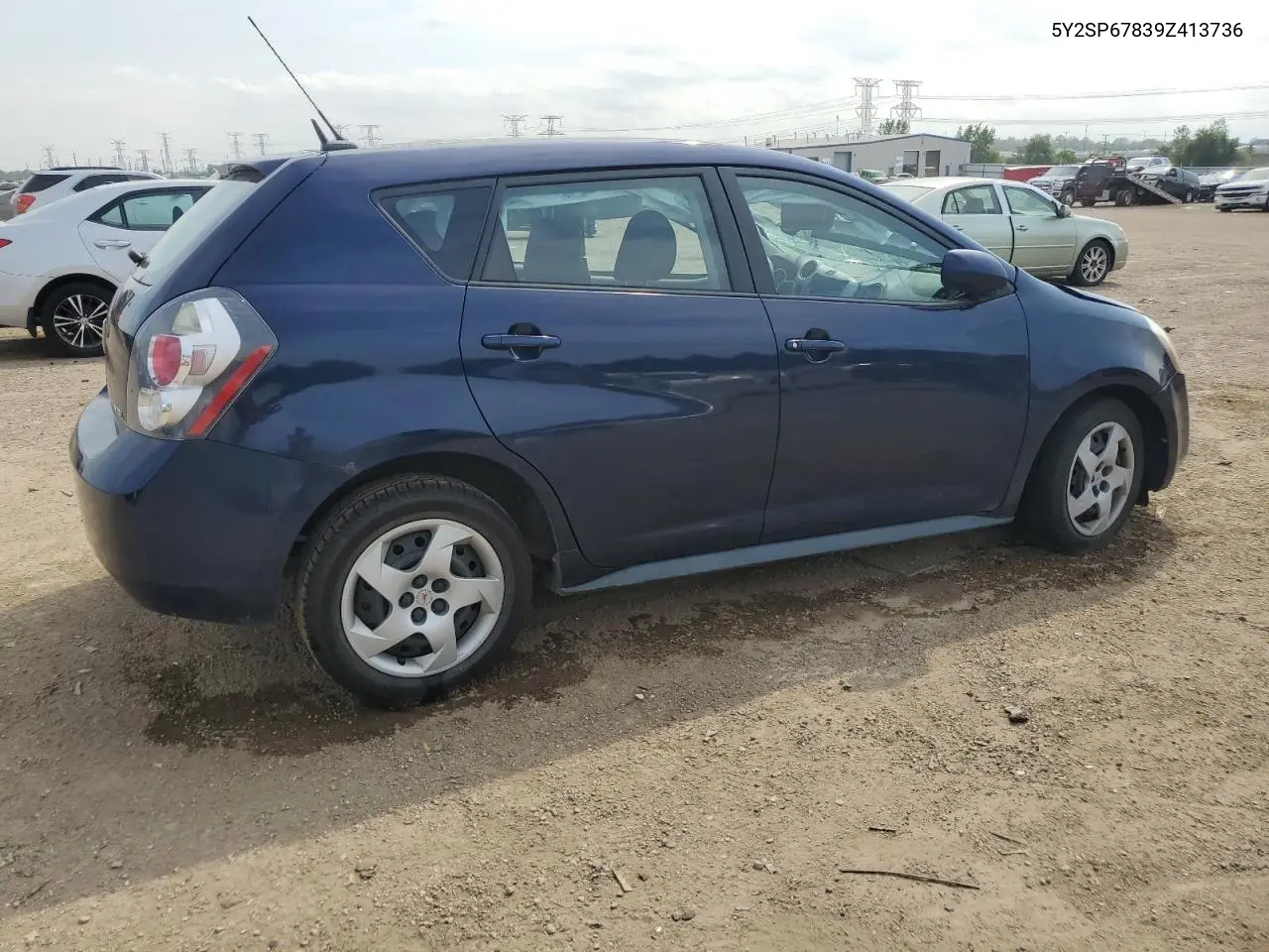 2009 Pontiac Vibe VIN: 5Y2SP67839Z413736 Lot: 64211165