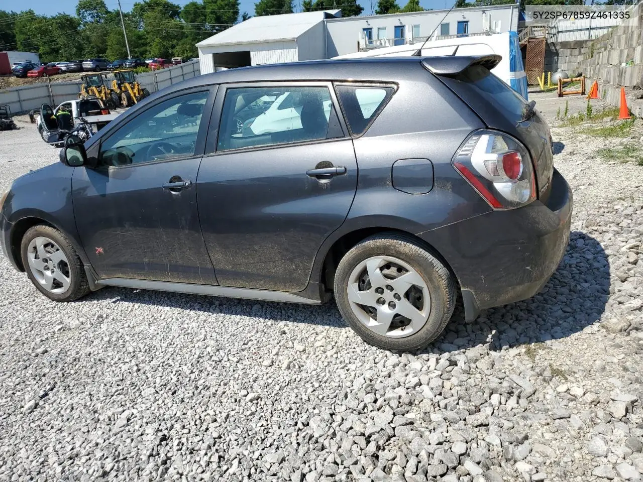 2009 Pontiac Vibe VIN: 5Y2SP67859Z461335 Lot: 64364075