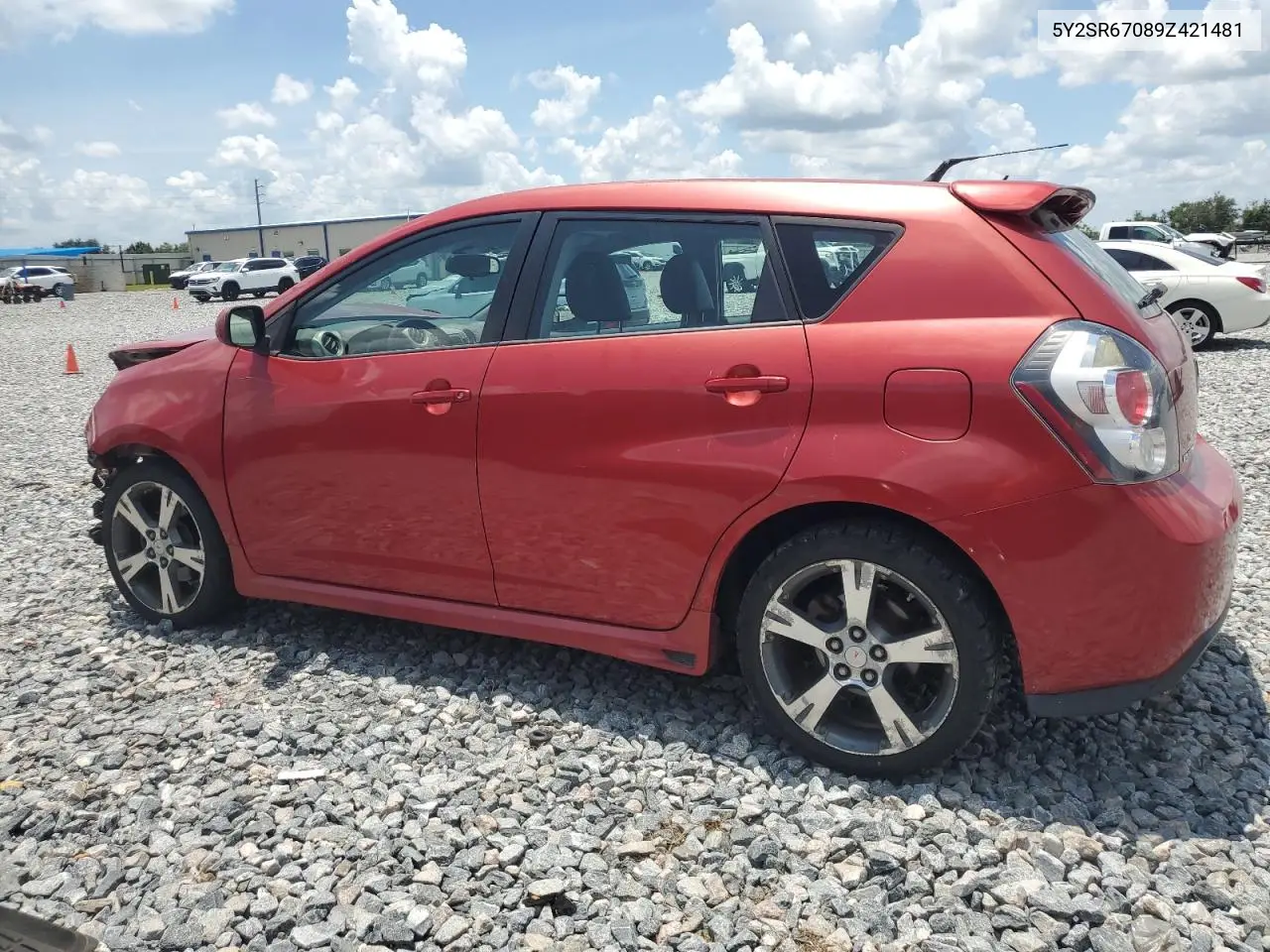 2009 Pontiac Vibe Gt VIN: 5Y2SR67089Z421481 Lot: 64477885