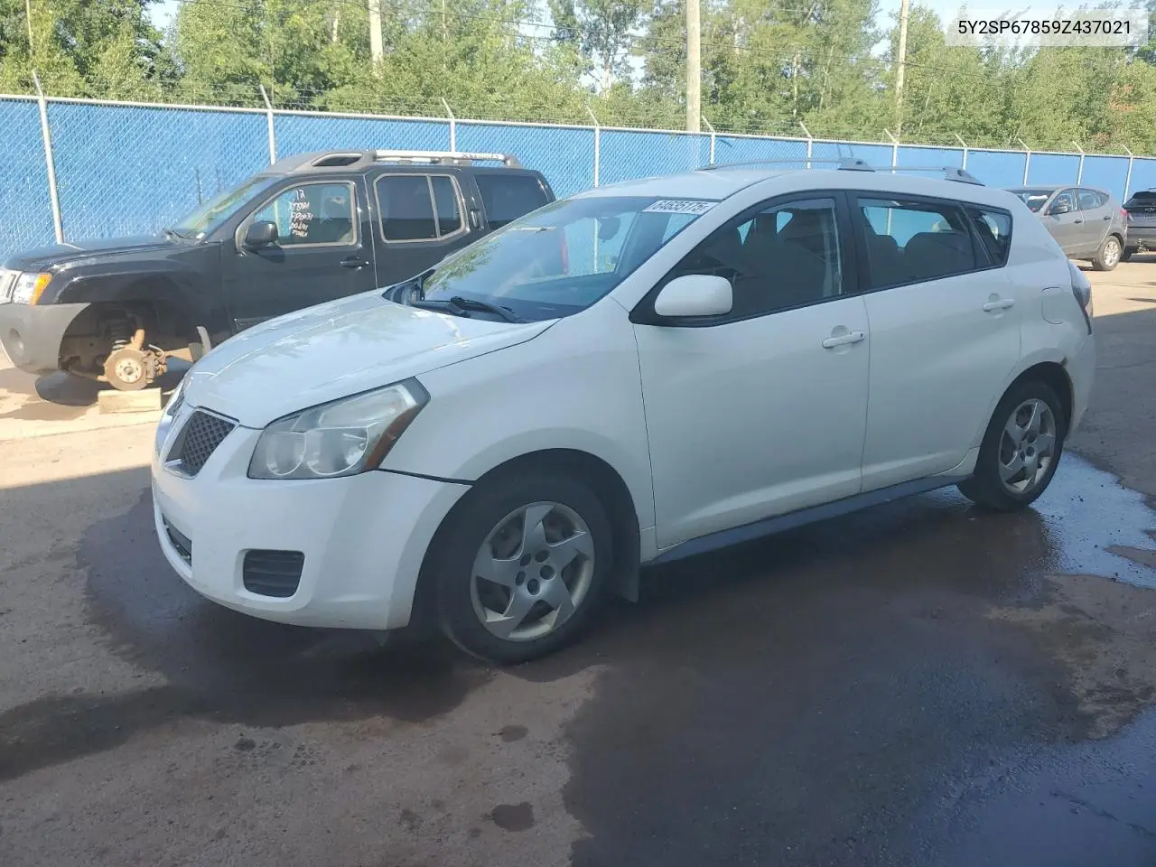 2009 Pontiac Vibe VIN: 5Y2SP67859Z437021 Lot: 64635175