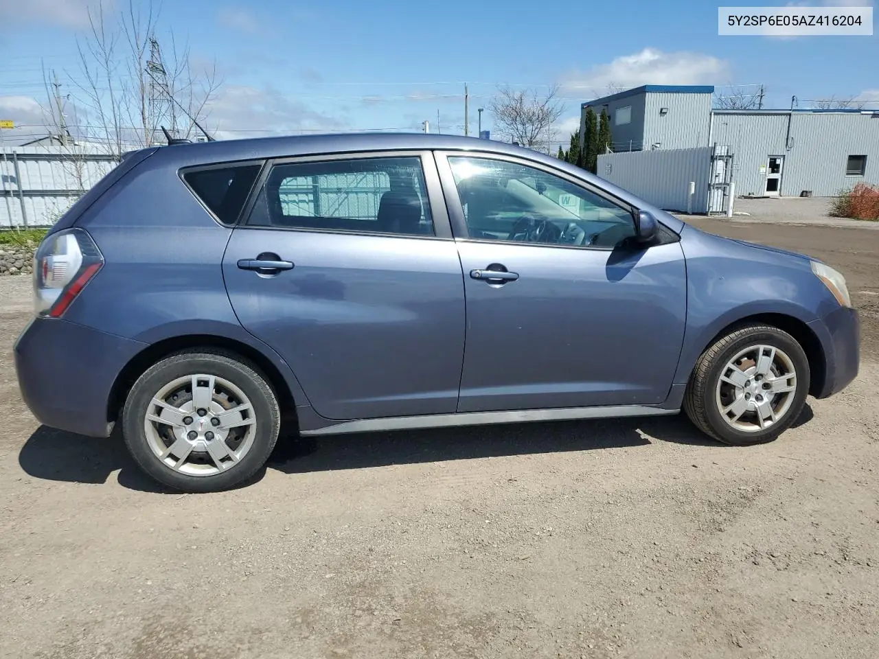 2010 Pontiac Vibe VIN: 5Y2SP6E05AZ416204 Lot: 56148805