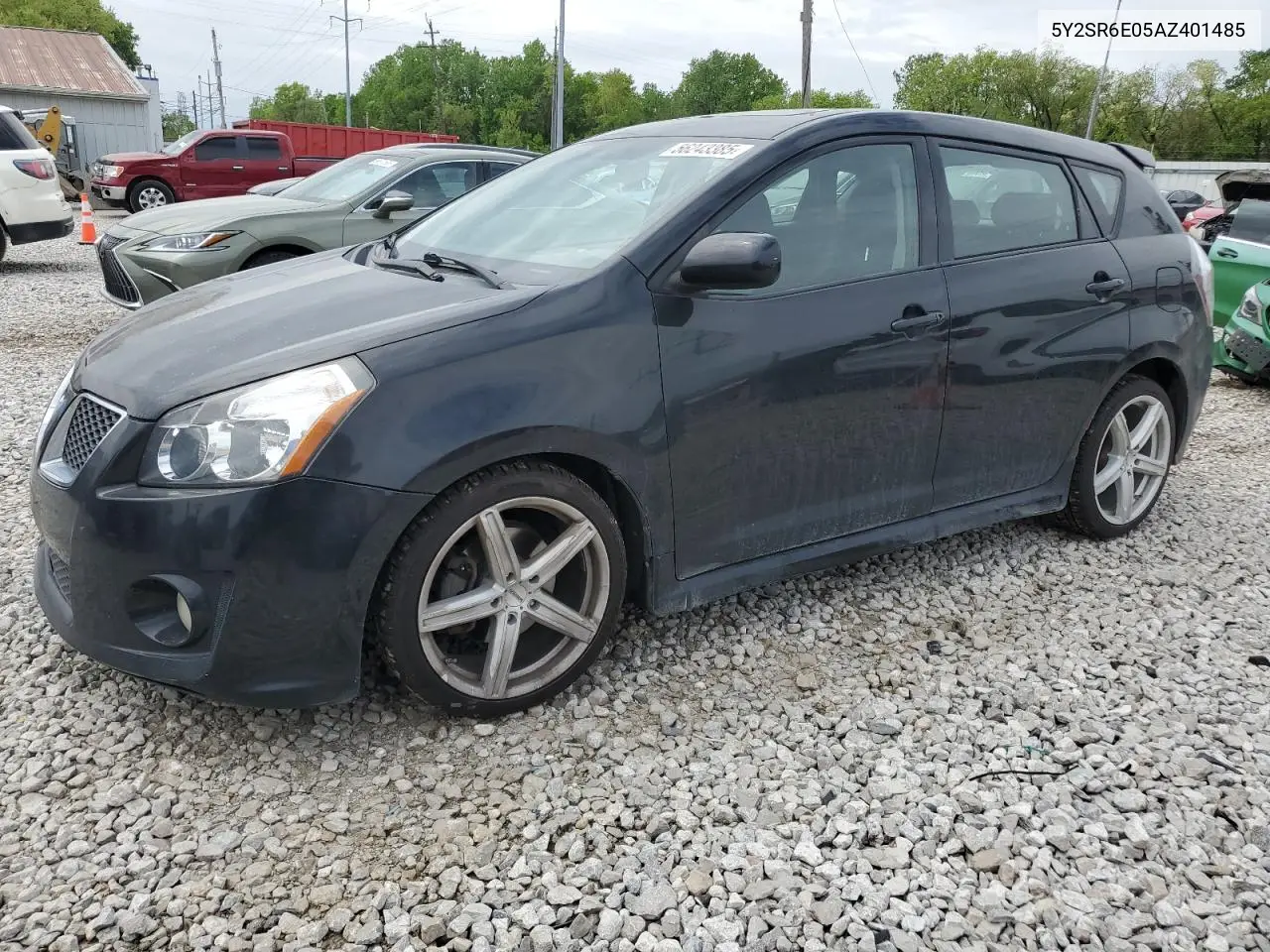 2010 Pontiac Vibe Gt VIN: 5Y2SR6E05AZ401485 Lot: 56243385
