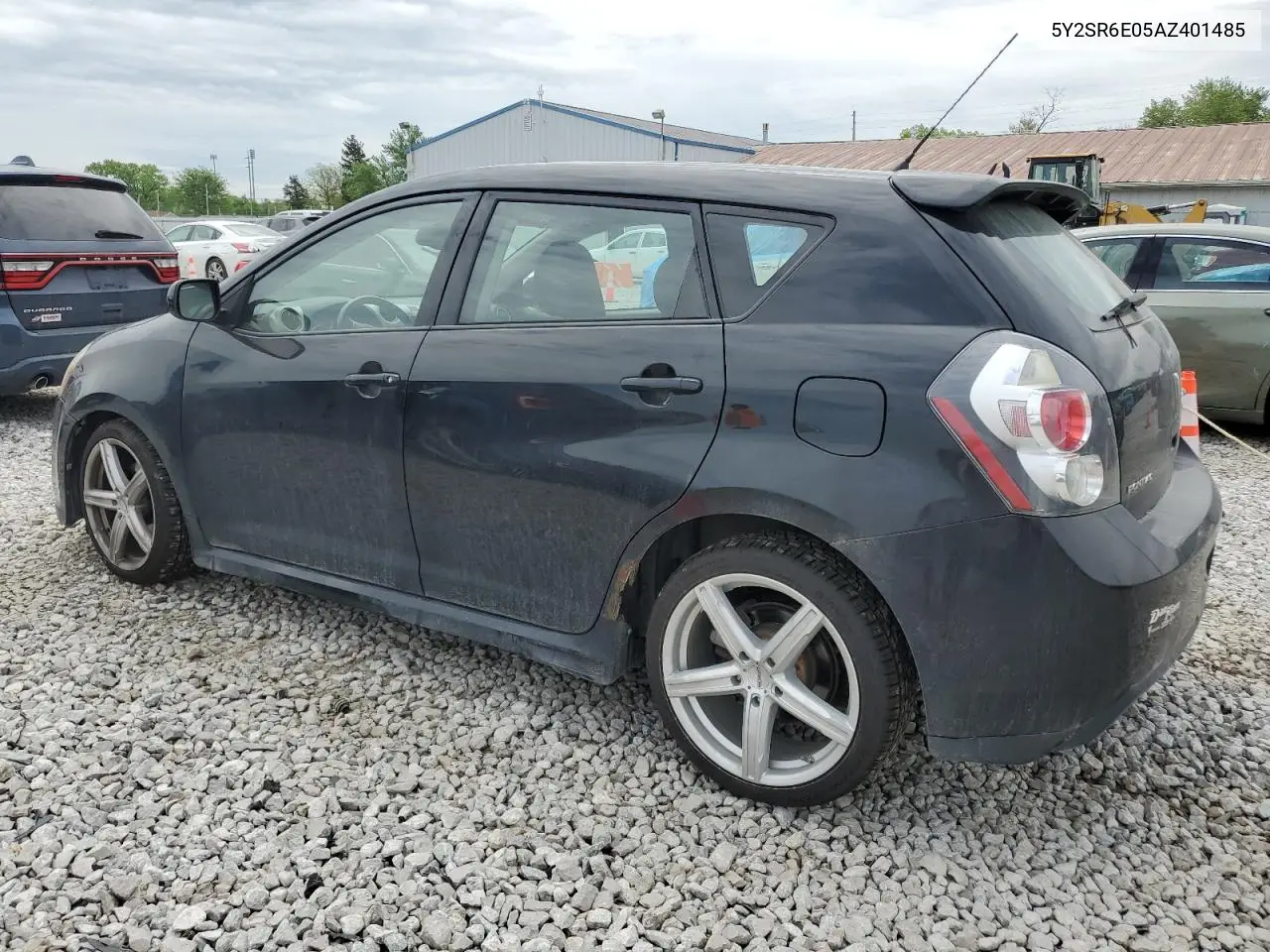 2010 Pontiac Vibe Gt VIN: 5Y2SR6E05AZ401485 Lot: 56243385