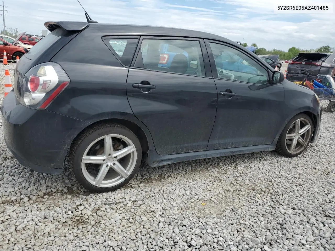 2010 Pontiac Vibe Gt VIN: 5Y2SR6E05AZ401485 Lot: 56243385