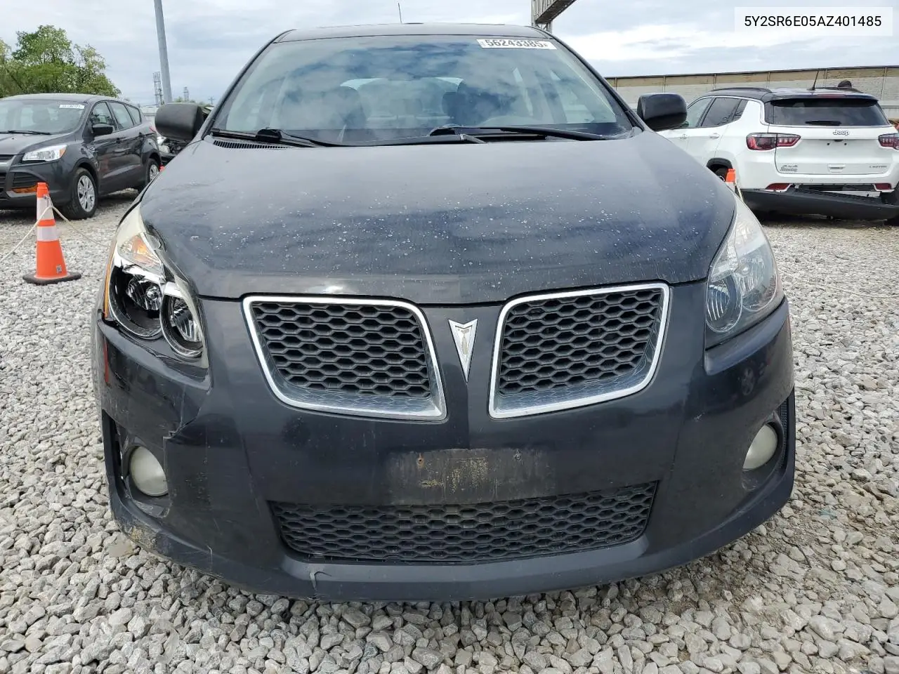 2010 Pontiac Vibe Gt VIN: 5Y2SR6E05AZ401485 Lot: 56243385