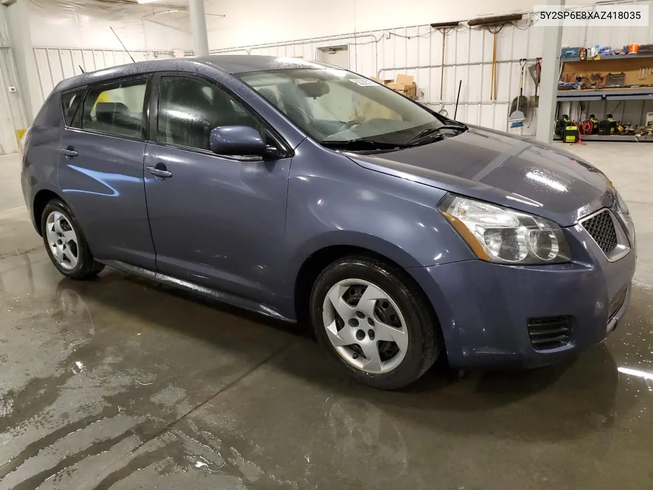 2010 Pontiac Vibe VIN: 5Y2SP6E8XAZ418035 Lot: 62280515