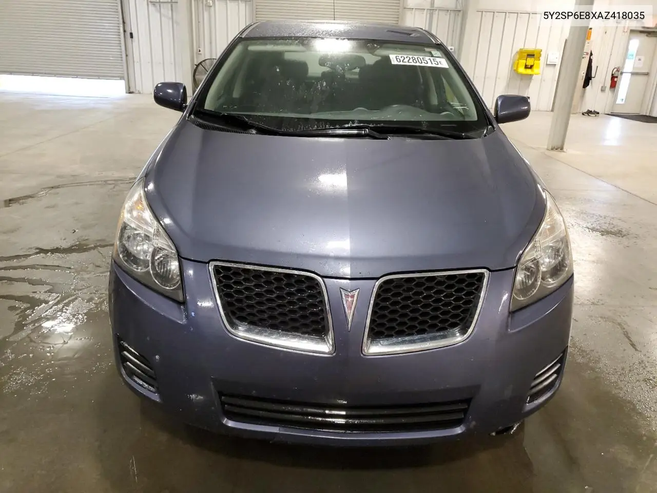 2010 Pontiac Vibe VIN: 5Y2SP6E8XAZ418035 Lot: 62280515