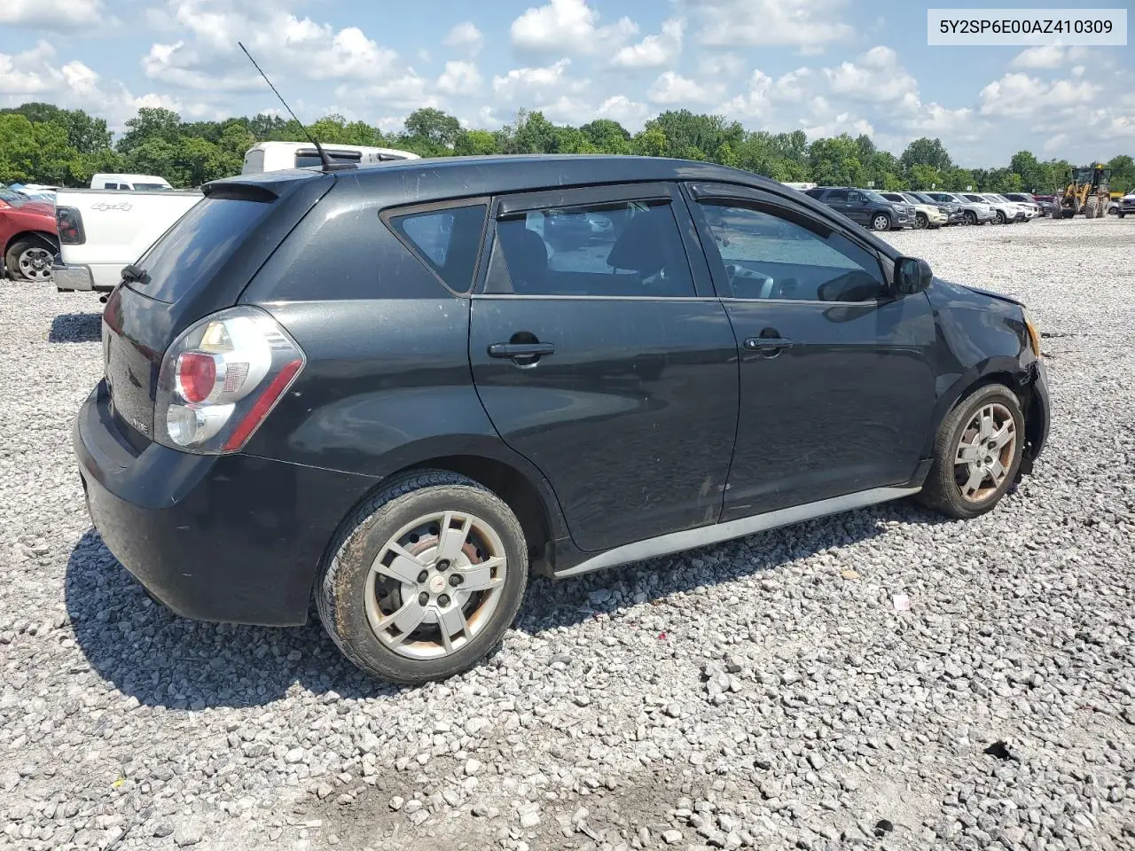2010 Pontiac Vibe VIN: 5Y2SP6E00AZ410309 Lot: 62711915
