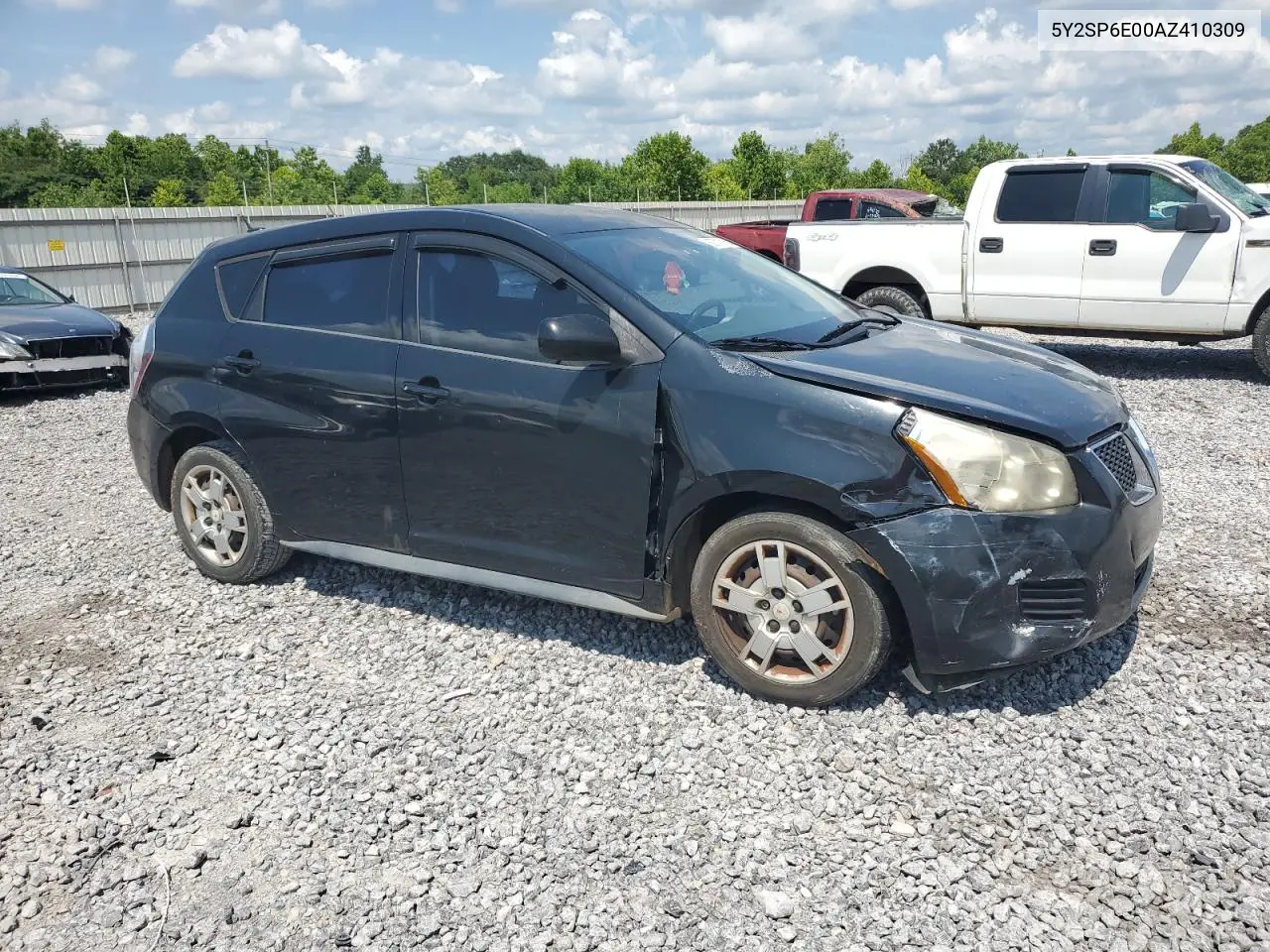 2010 Pontiac Vibe VIN: 5Y2SP6E00AZ410309 Lot: 62711915