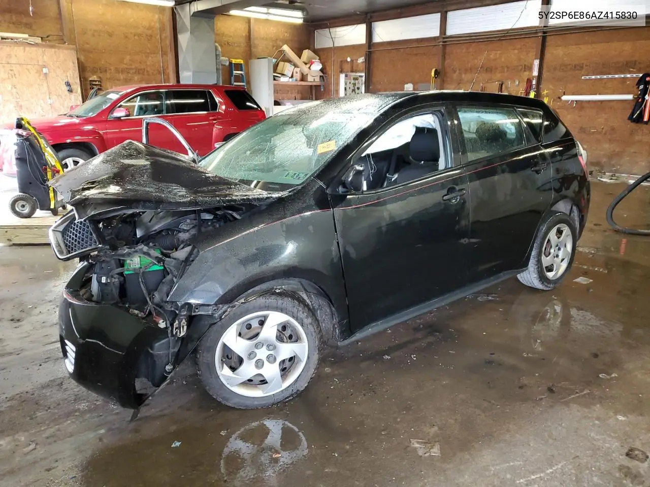 2010 Pontiac Vibe VIN: 5Y2SP6E86AZ415830 Lot: 63221165