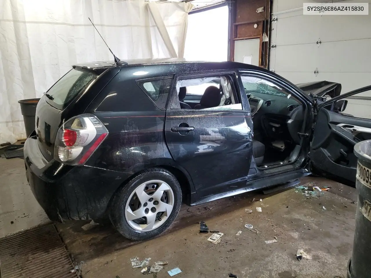 2010 Pontiac Vibe VIN: 5Y2SP6E86AZ415830 Lot: 63221165