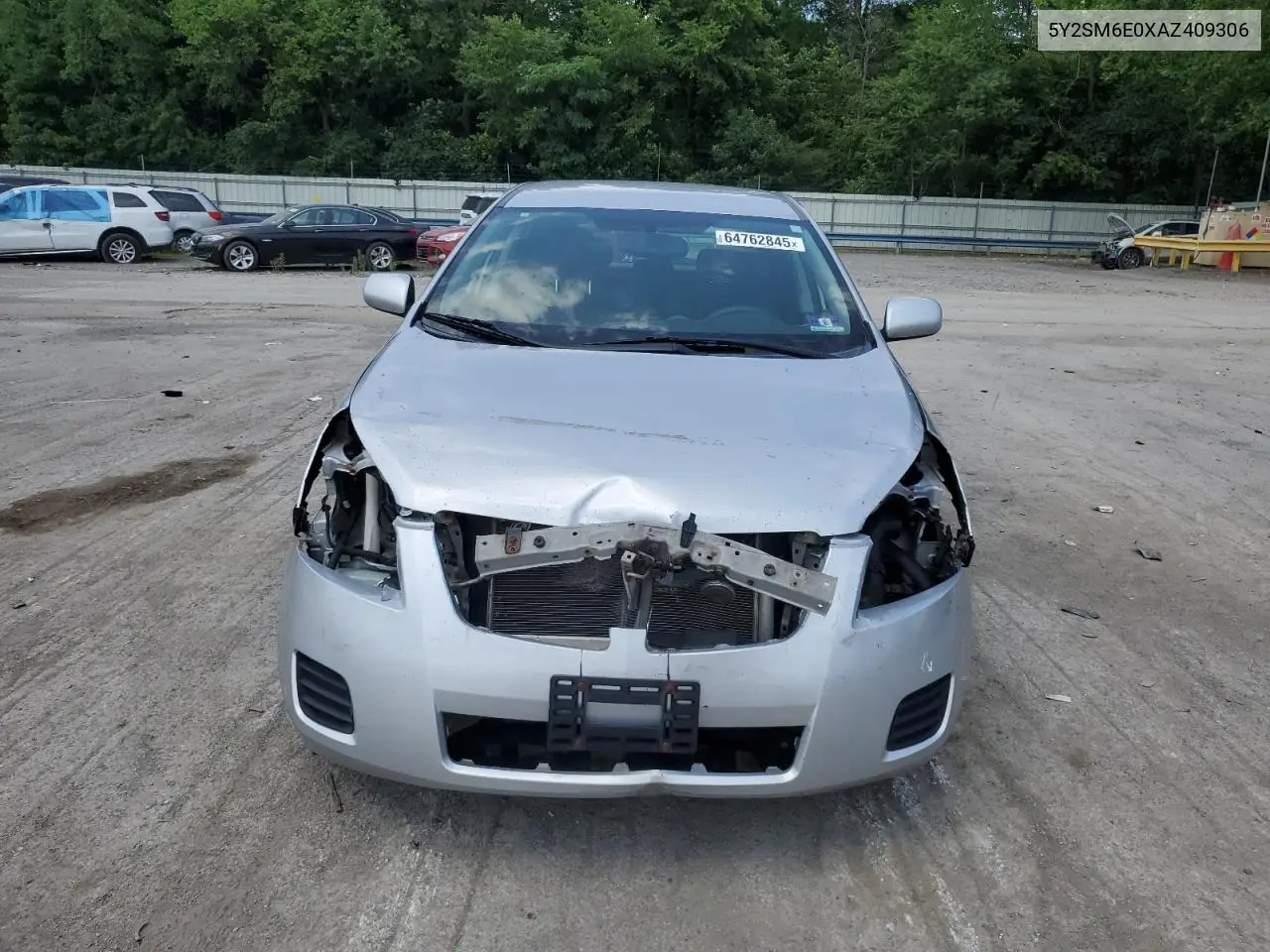 2010 Pontiac Vibe VIN: 5Y2SM6E0XAZ409306 Lot: 64762845