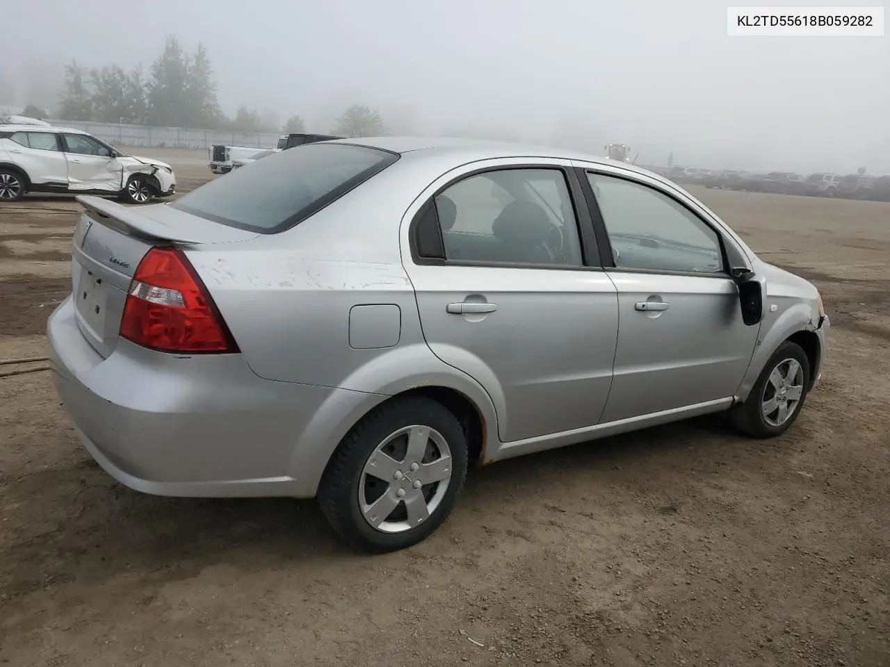 2008 Pontiac Wave VIN: KL2TD55618B059282 Lot: 60112015
