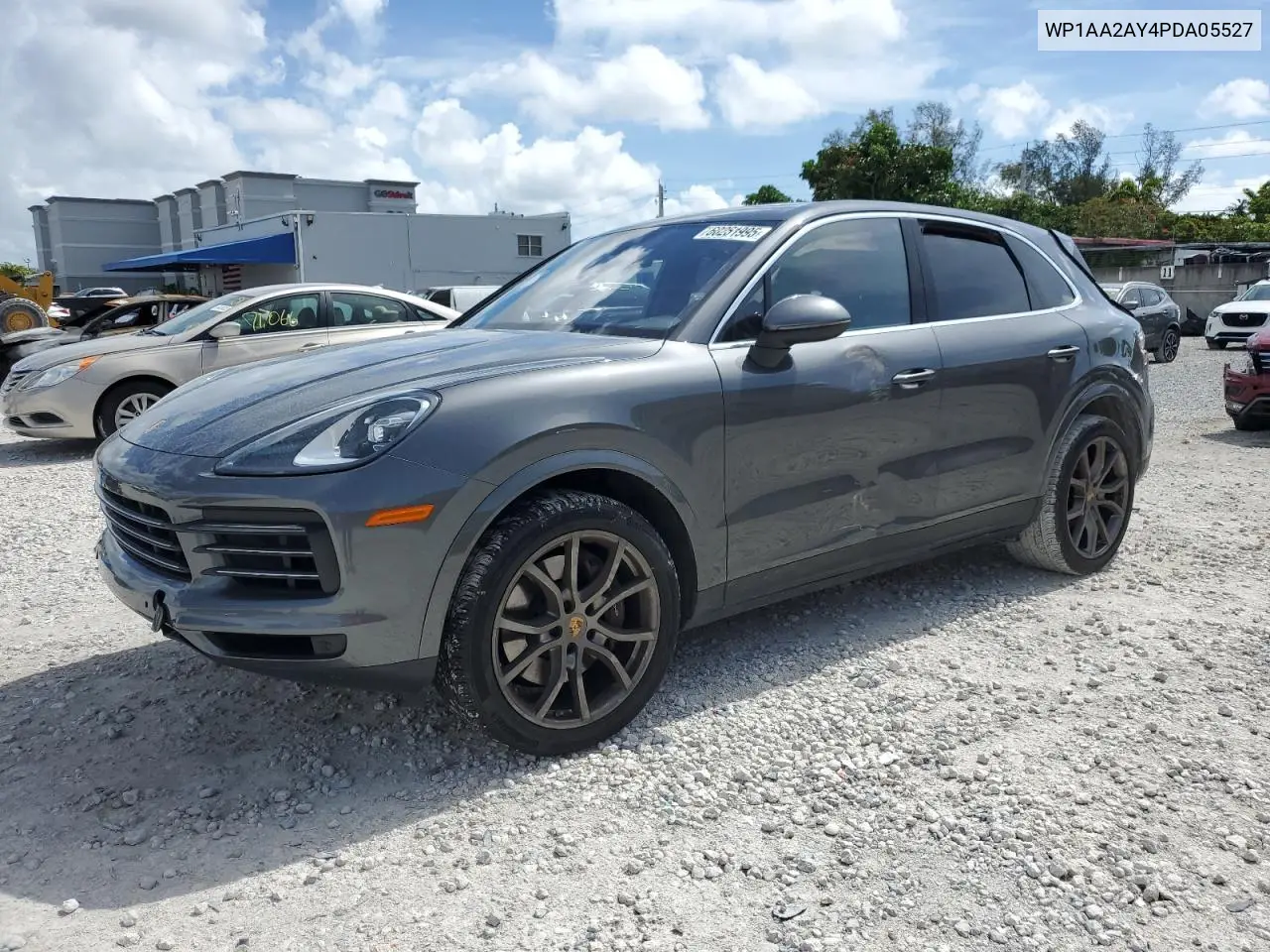 2023 Porsche Cayenne Base VIN: WP1AA2AY4PDA05527 Lot: 60251995