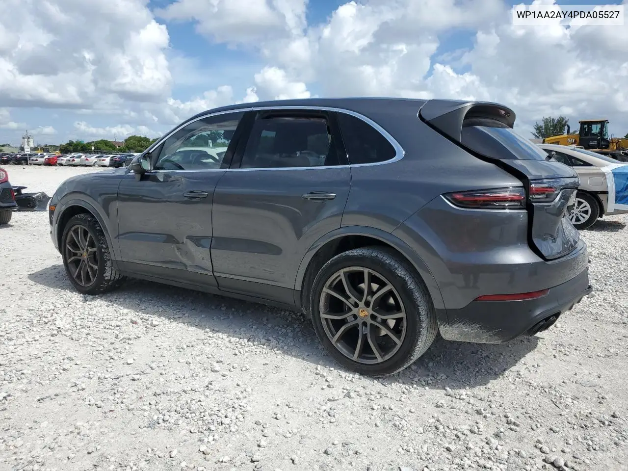 2023 Porsche Cayenne Base VIN: WP1AA2AY4PDA05527 Lot: 60251995