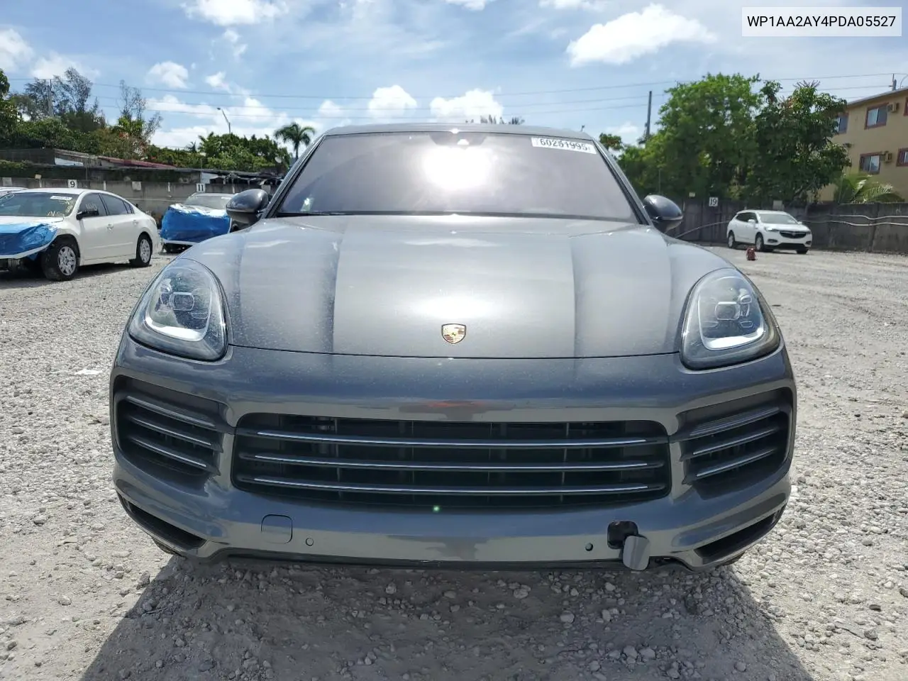 2023 Porsche Cayenne Base VIN: WP1AA2AY4PDA05527 Lot: 60251995