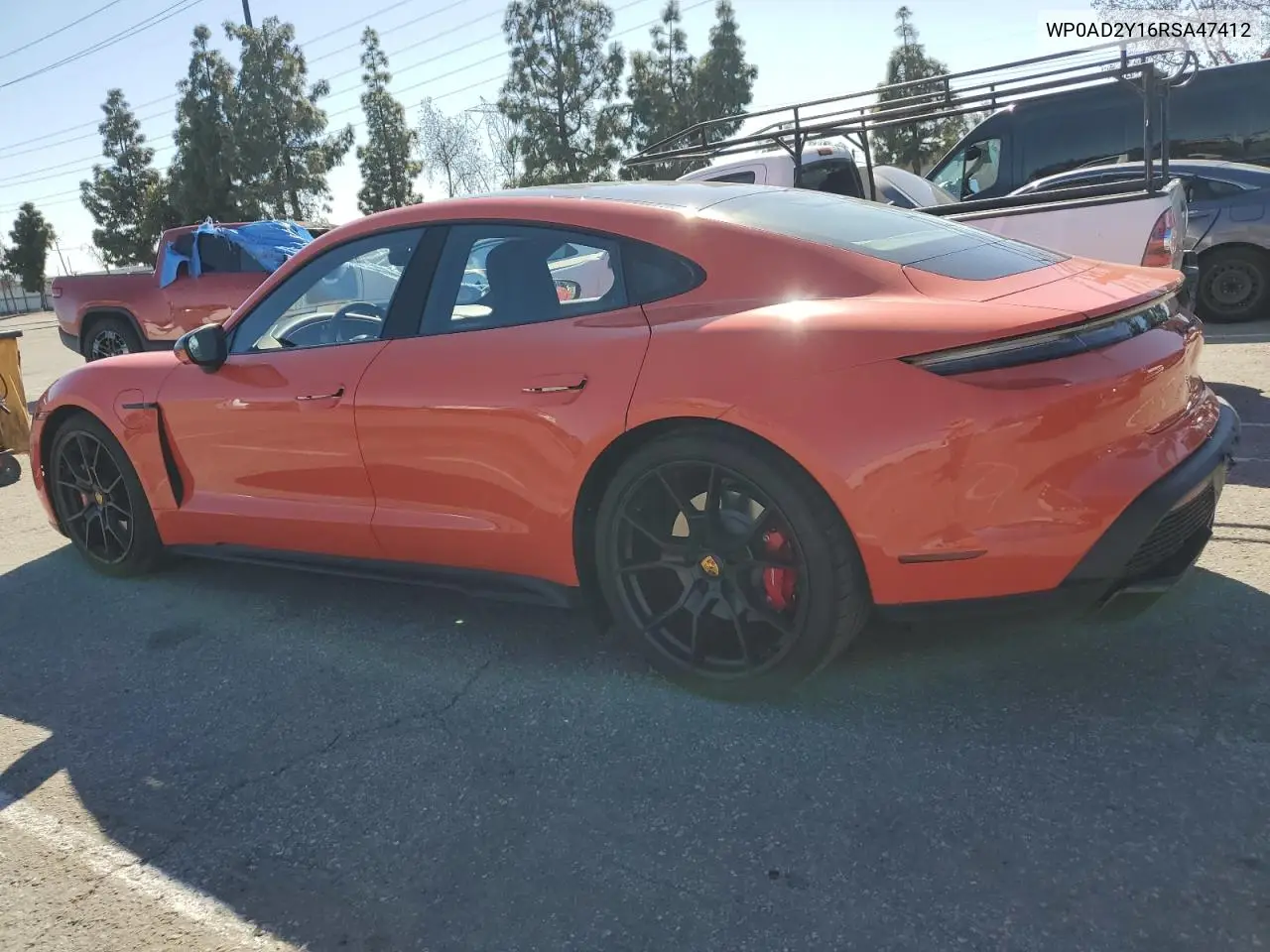 2024 Porsche Taycan Gts VIN: WP0AD2Y16RSA47412 Lot: 49727465