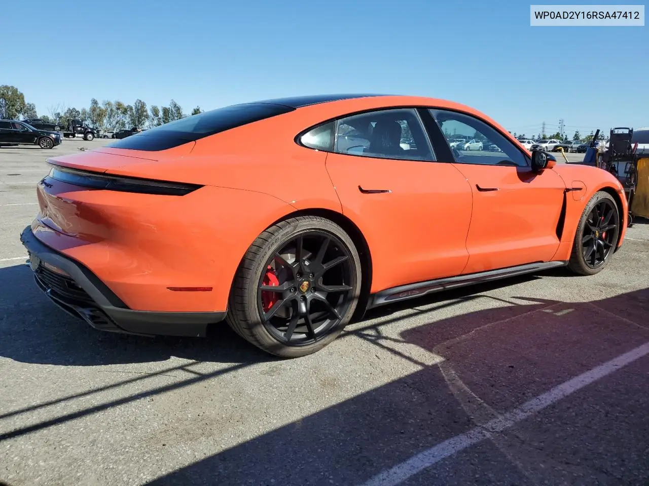 2024 Porsche Taycan Gts VIN: WP0AD2Y16RSA47412 Lot: 49727465