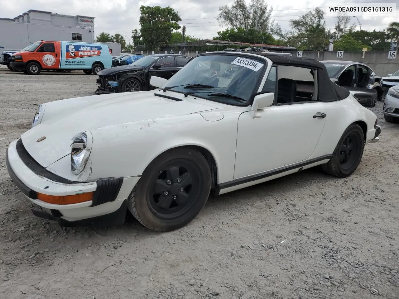 1983 Porsche 911 Sc VIN: WP0EA0916DS161316 Lot: 42245055