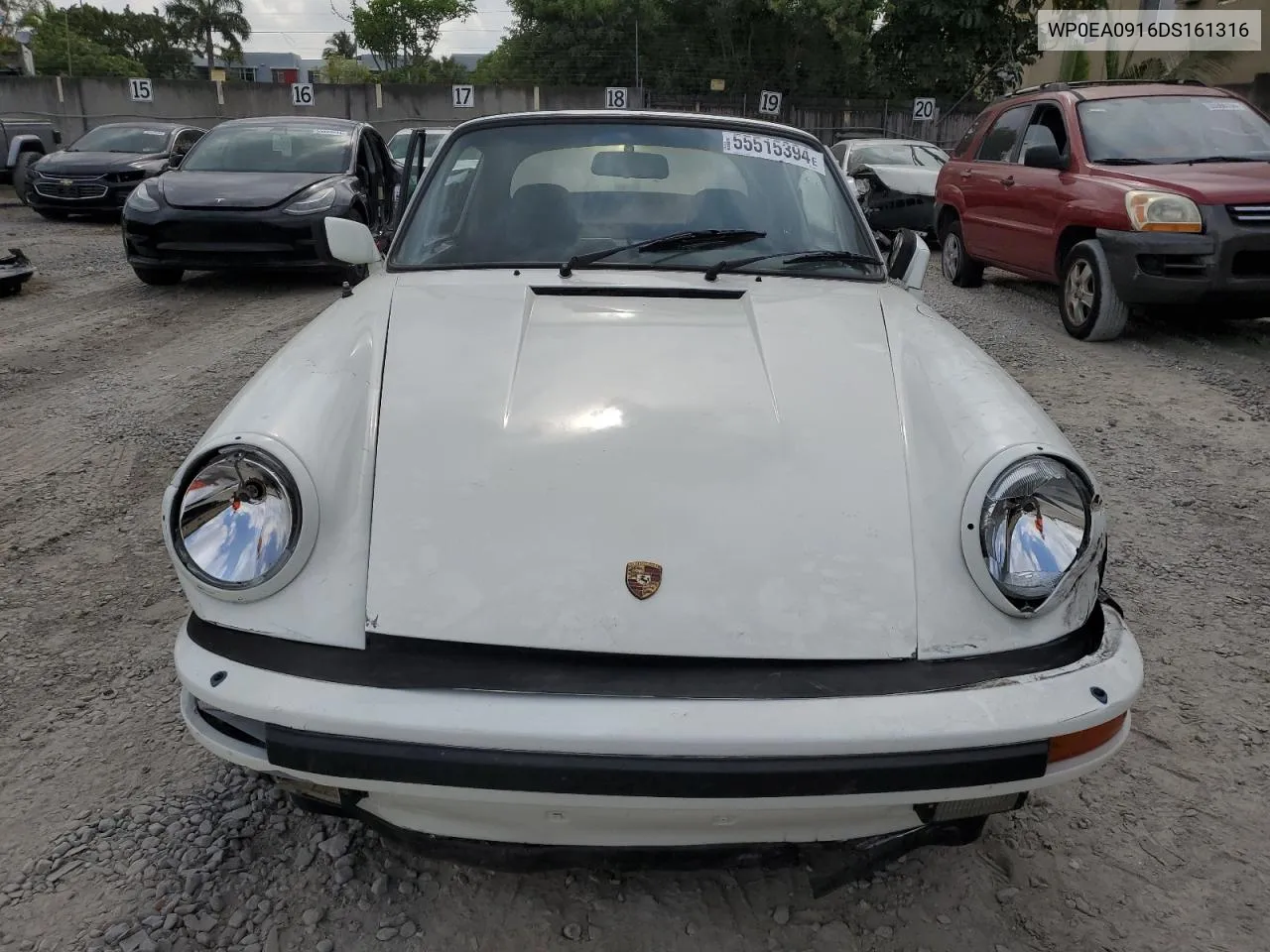 1983 Porsche 911 Sc VIN: WP0EA0916DS161316 Lot: 42245055