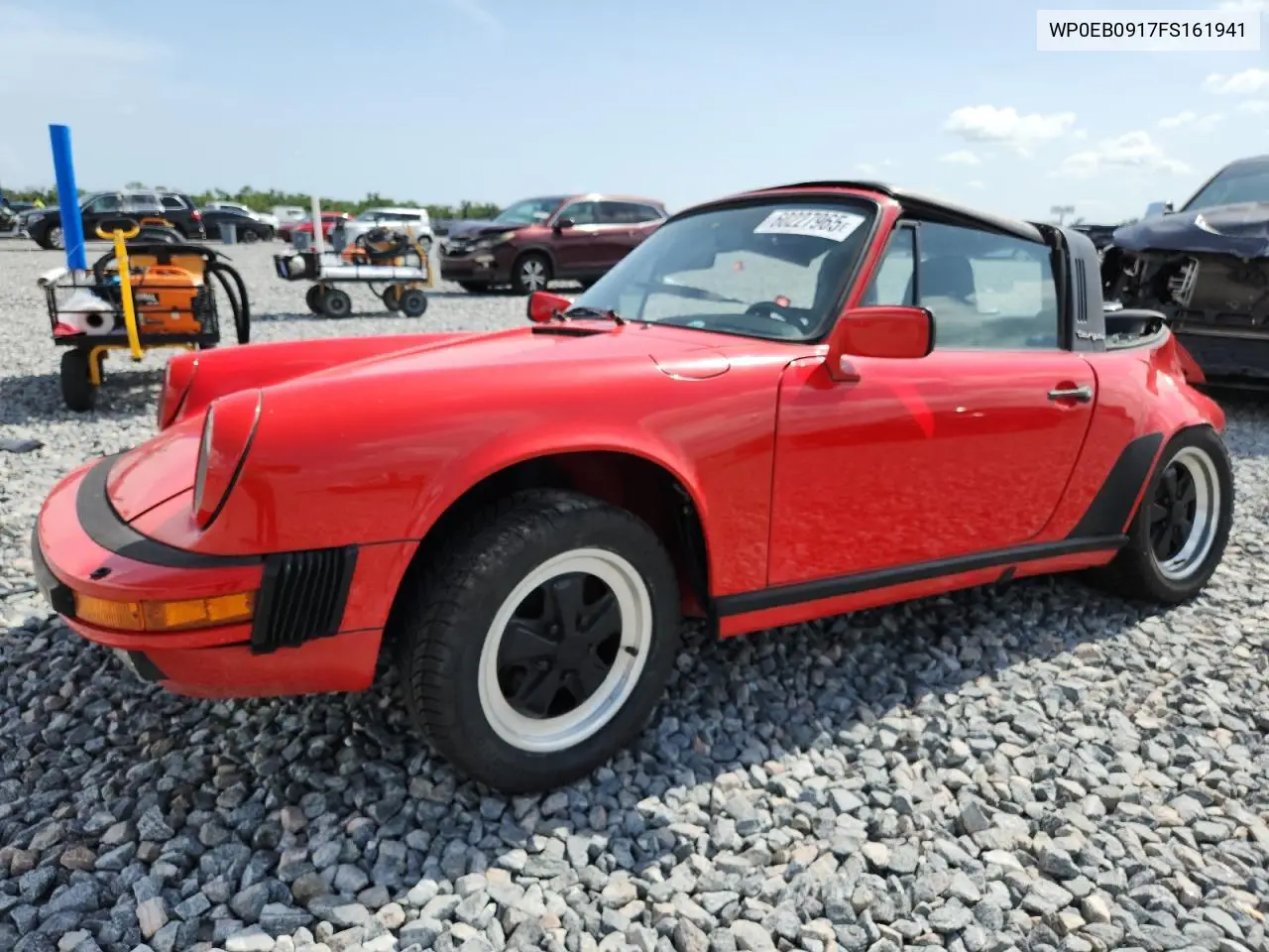 1985 Porsche 911 Carrera VIN: WP0EB0917FS161941 Lot: 60227965