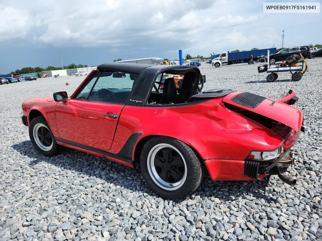 1985 Porsche 911 Carrera VIN: WP0EB0917FS161941 Lot: 60227965
