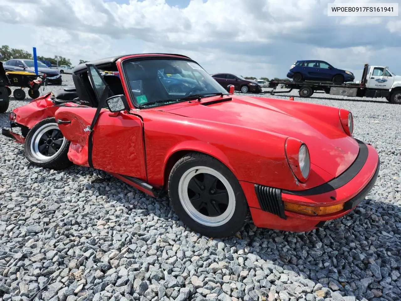 1985 Porsche 911 Carrera VIN: WP0EB0917FS161941 Lot: 60227965