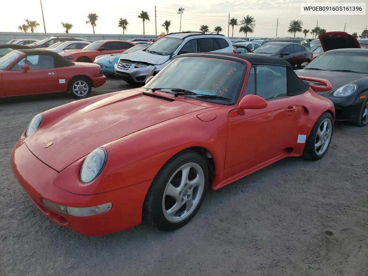 1986 Porsche 911 Carrera VIN: WP0EB0916GS161396 Lot: 51655195