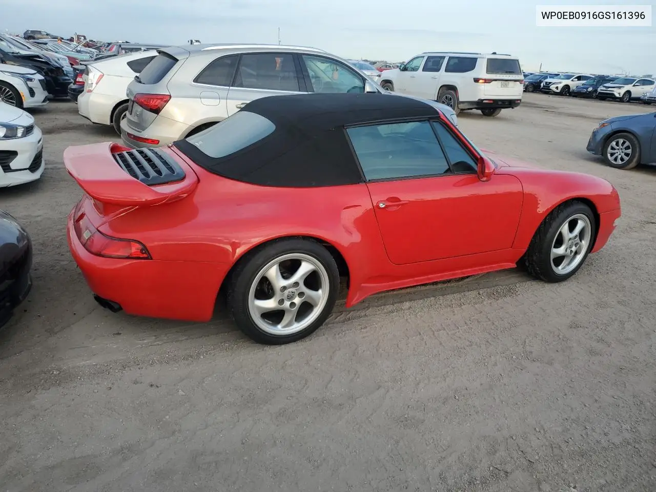 1986 Porsche 911 Carrera VIN: WP0EB0916GS161396 Lot: 51655195