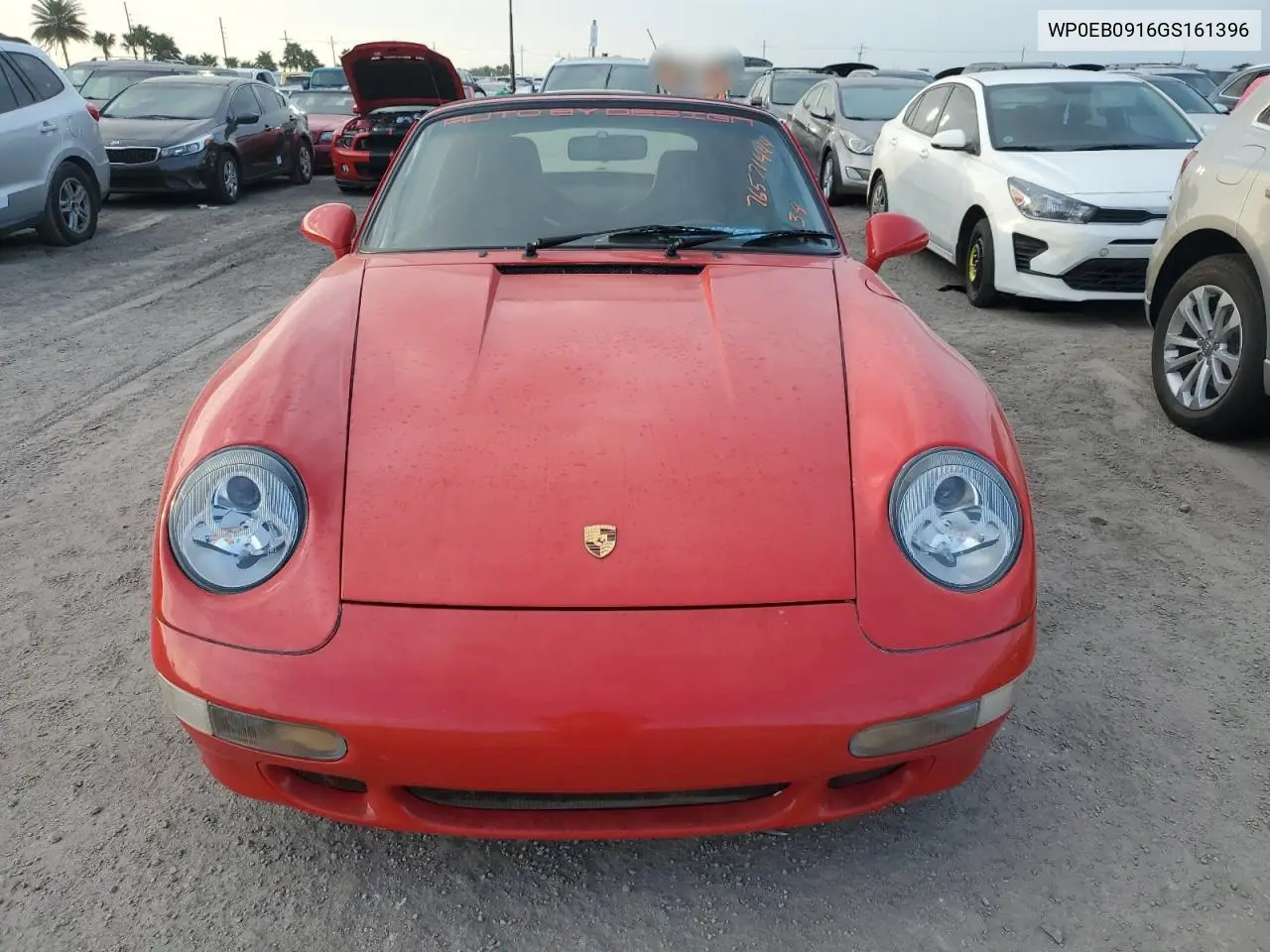 1986 Porsche 911 Carrera VIN: WP0EB0916GS161396 Lot: 51655195