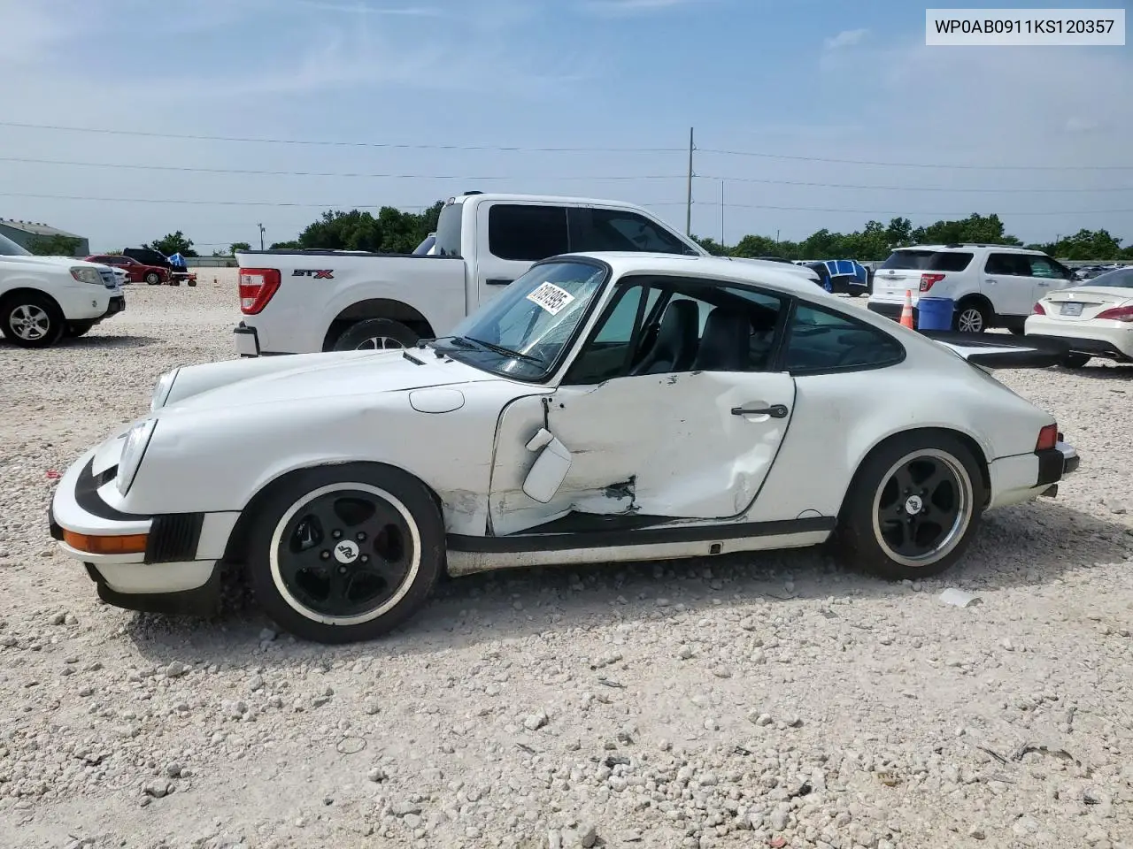 1989 Porsche 911 Carrera VIN: WP0AB0911KS120357 Lot: 61391995