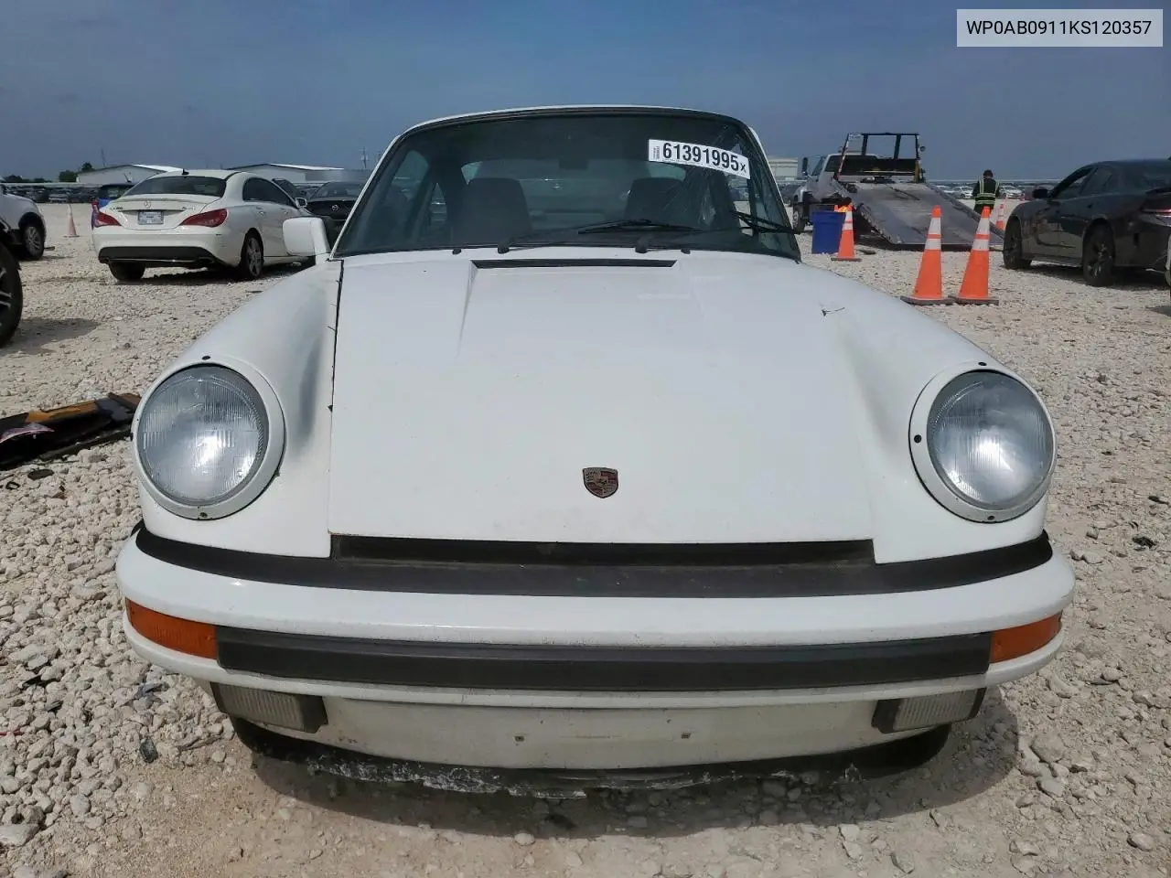 1989 Porsche 911 Carrera VIN: WP0AB0911KS120357 Lot: 61391995