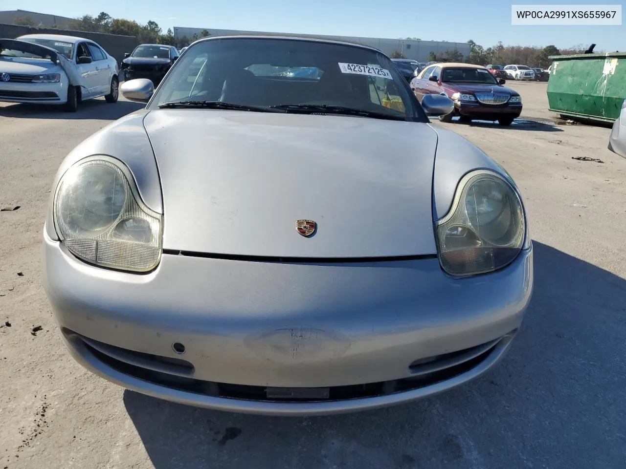 1999 Porsche 911 Carrera VIN: WP0CA2991XS655967 Lot: 42372125