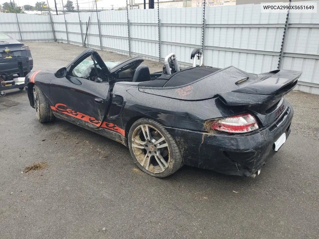 1999 Porsche 911 Carrera VIN: WP0CA2990XS651649 Lot: 45002045
