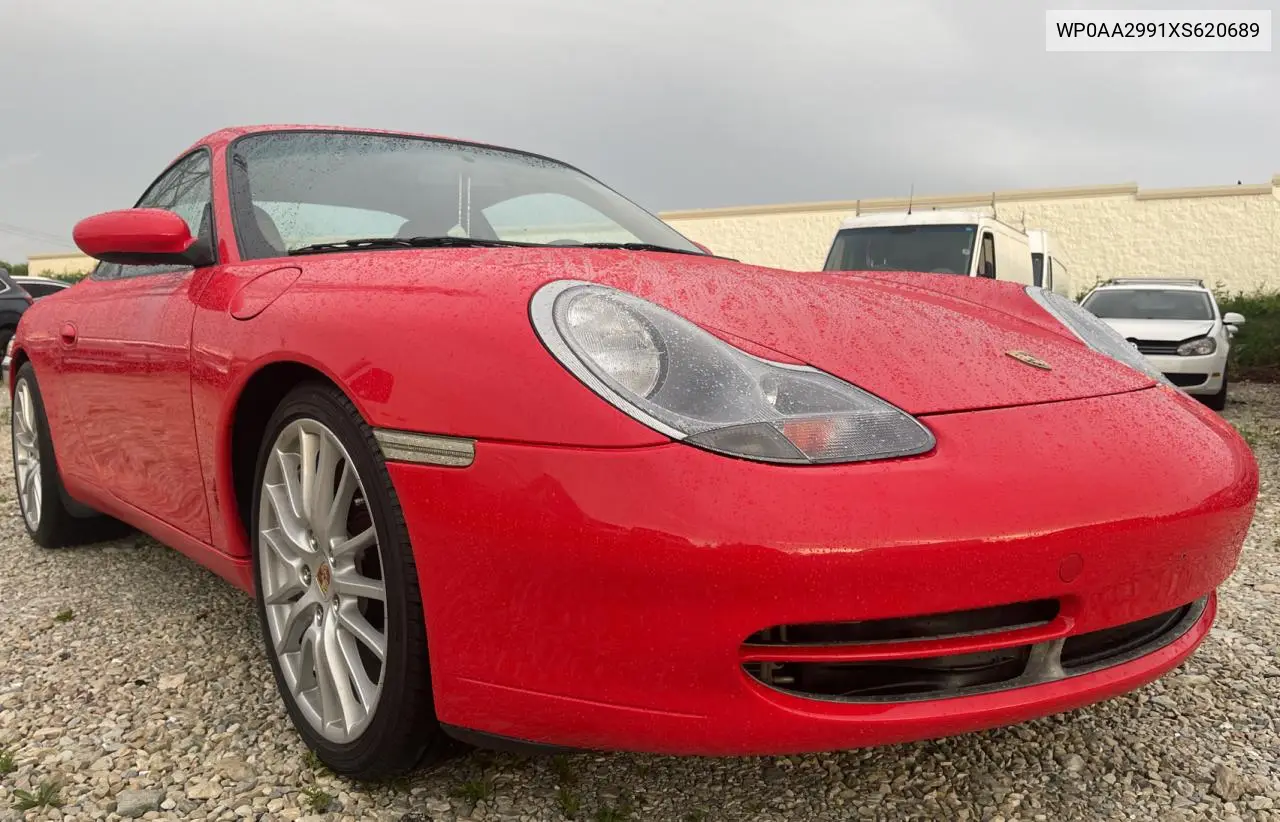 1999 Porsche 911 Carrera VIN: WP0AA2991XS620689 Lot: 59999925