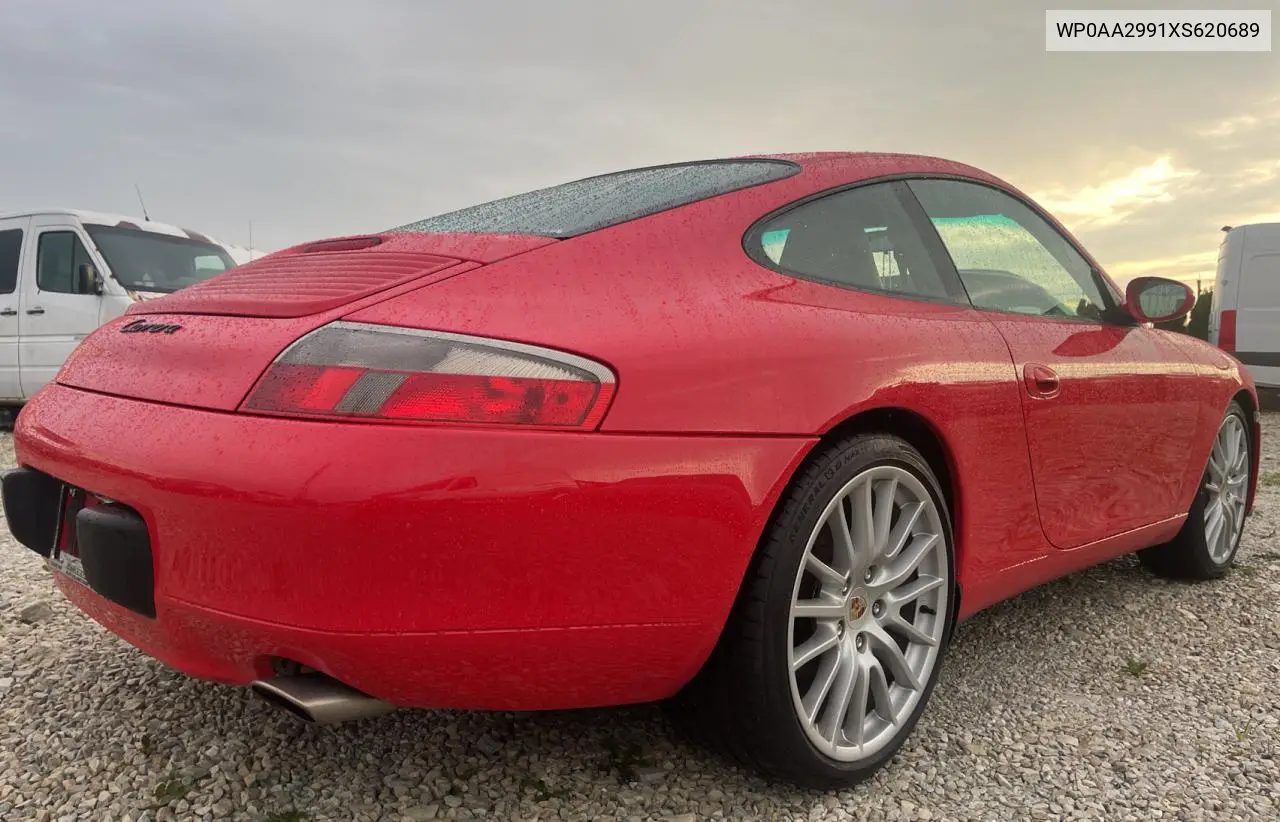 1999 Porsche 911 Carrera VIN: WP0AA2991XS620689 Lot: 59999925