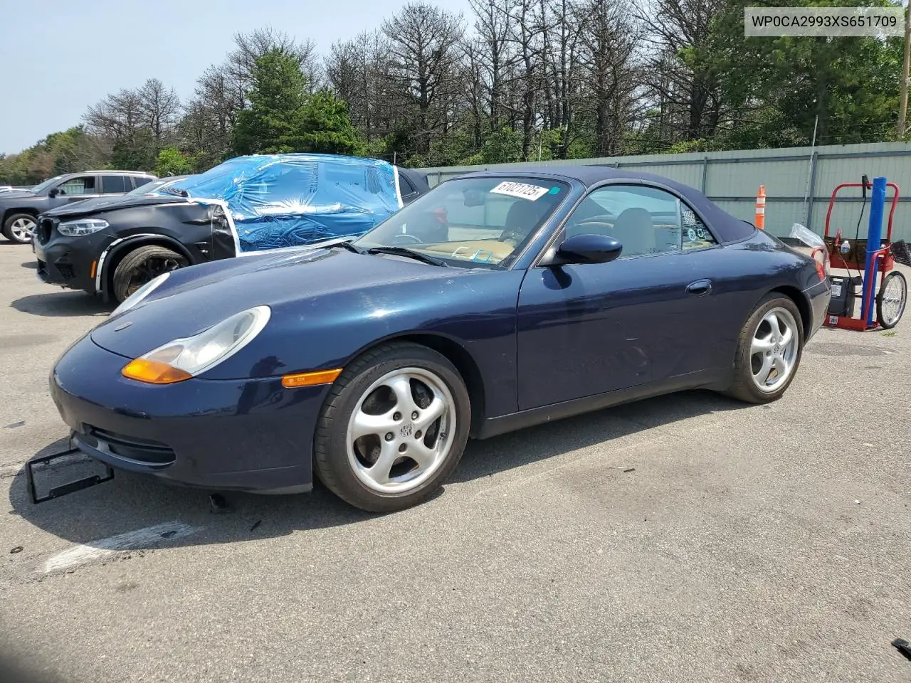 1999 Porsche 911 Carrera VIN: WP0CA2993XS651709 Lot: 61021725
