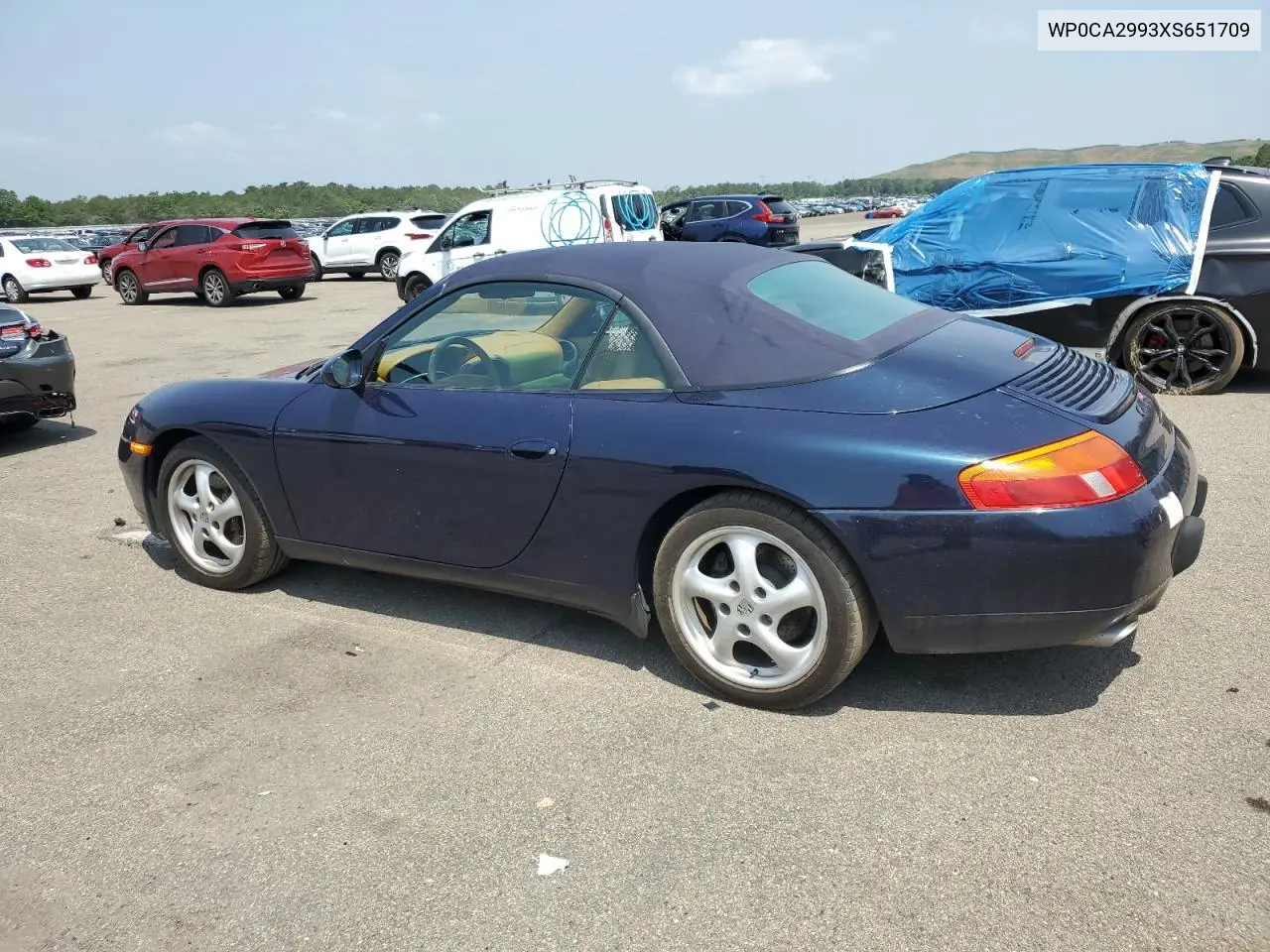 1999 Porsche 911 Carrera VIN: WP0CA2993XS651709 Lot: 61021725