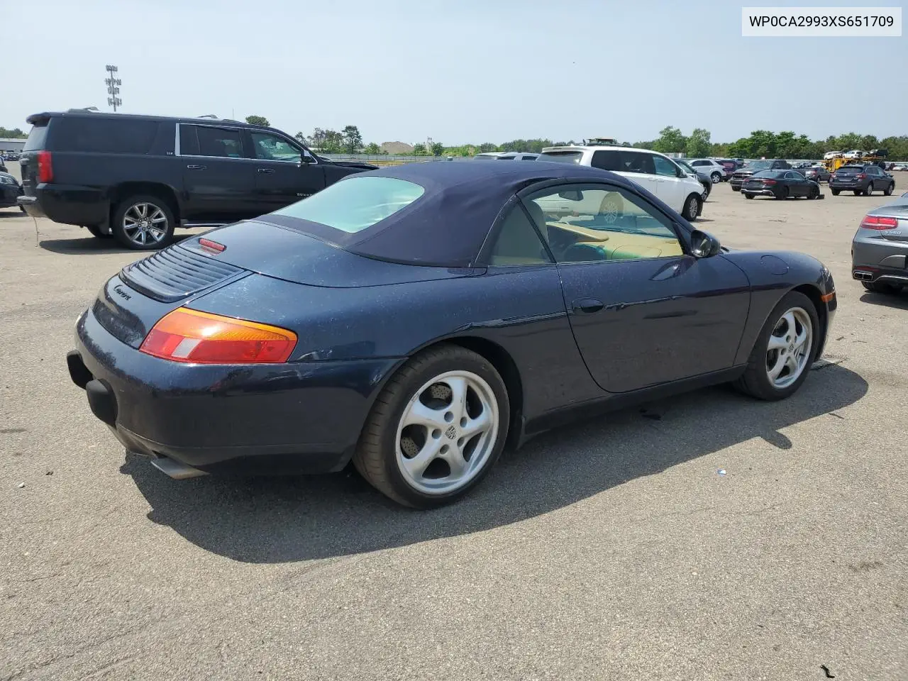 1999 Porsche 911 Carrera VIN: WP0CA2993XS651709 Lot: 61021725