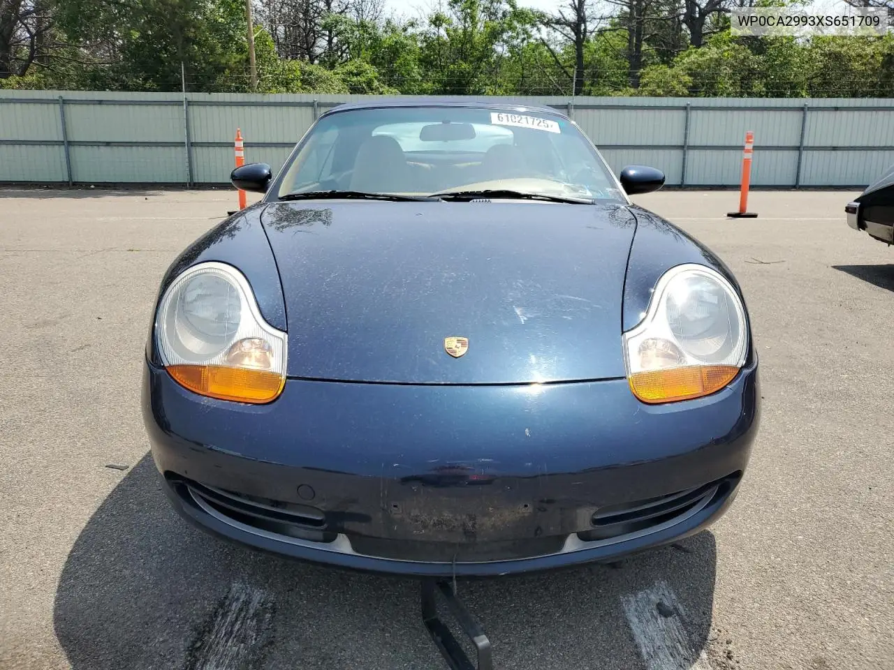 1999 Porsche 911 Carrera VIN: WP0CA2993XS651709 Lot: 61021725