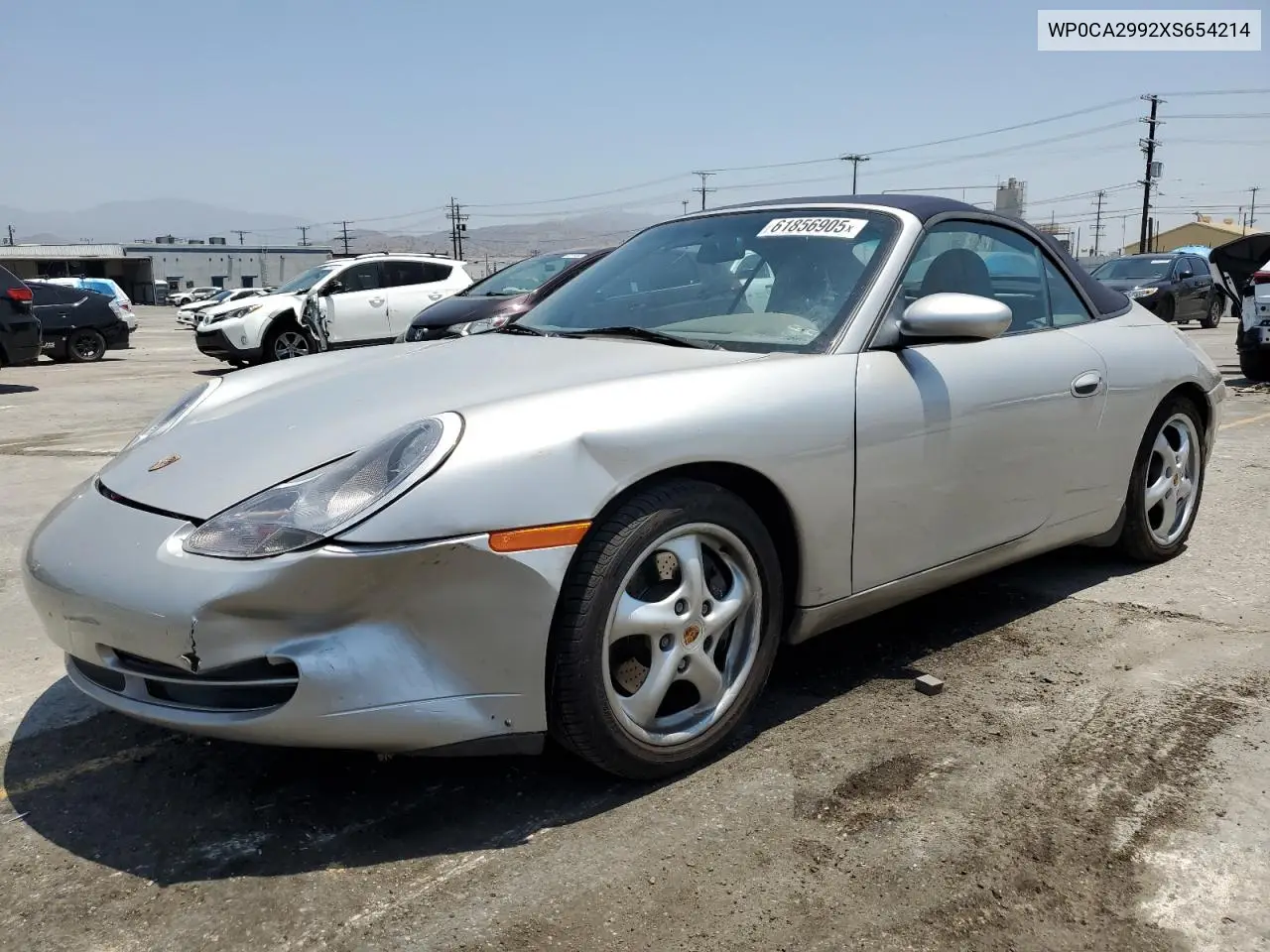 1999 Porsche 911 Carrera VIN: WP0CA2992XS654214 Lot: 61856905