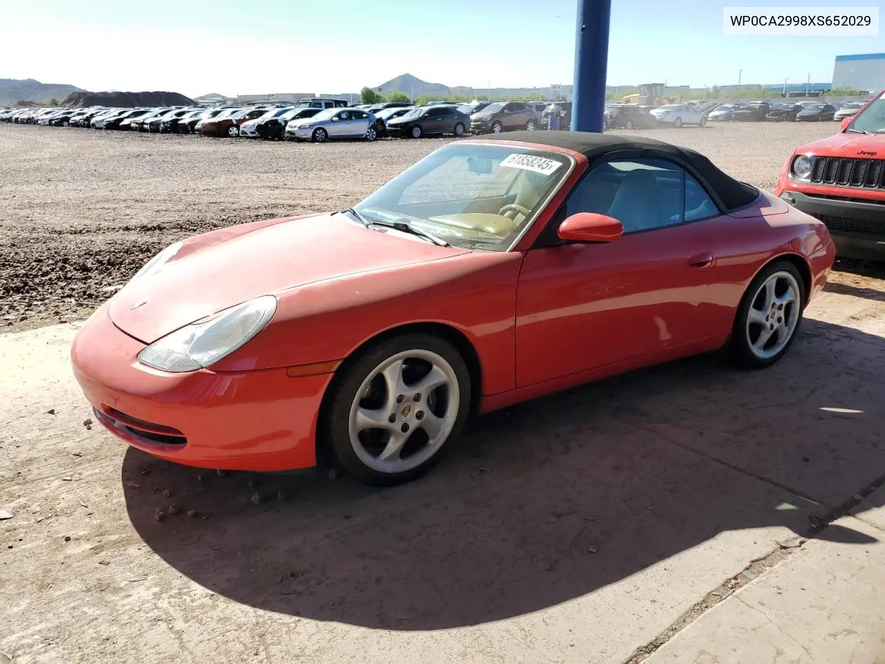 1999 Porsche 911 Carrera VIN: WP0CA2998XS652029 Lot: 61858245
