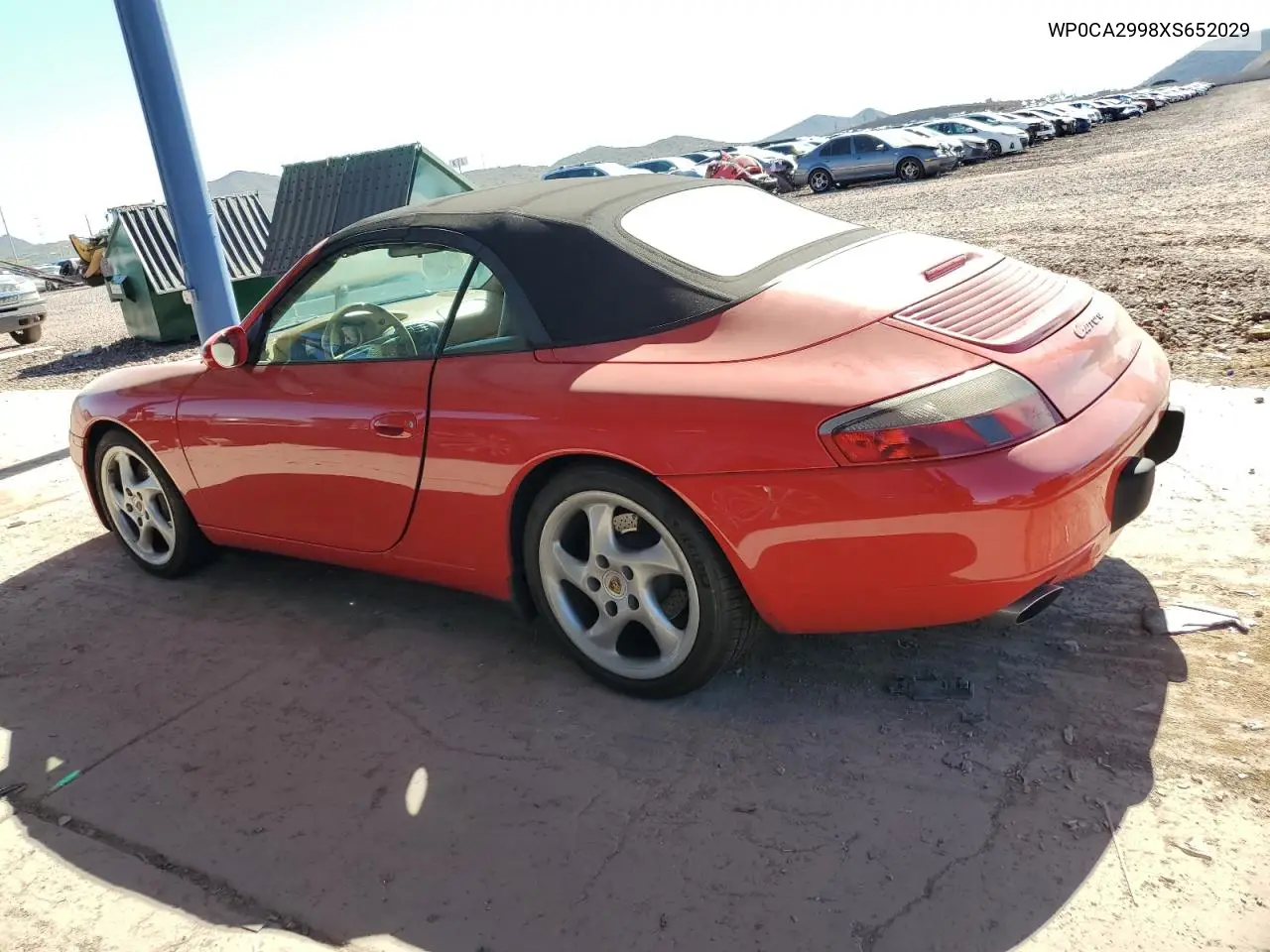 1999 Porsche 911 Carrera VIN: WP0CA2998XS652029 Lot: 61858245