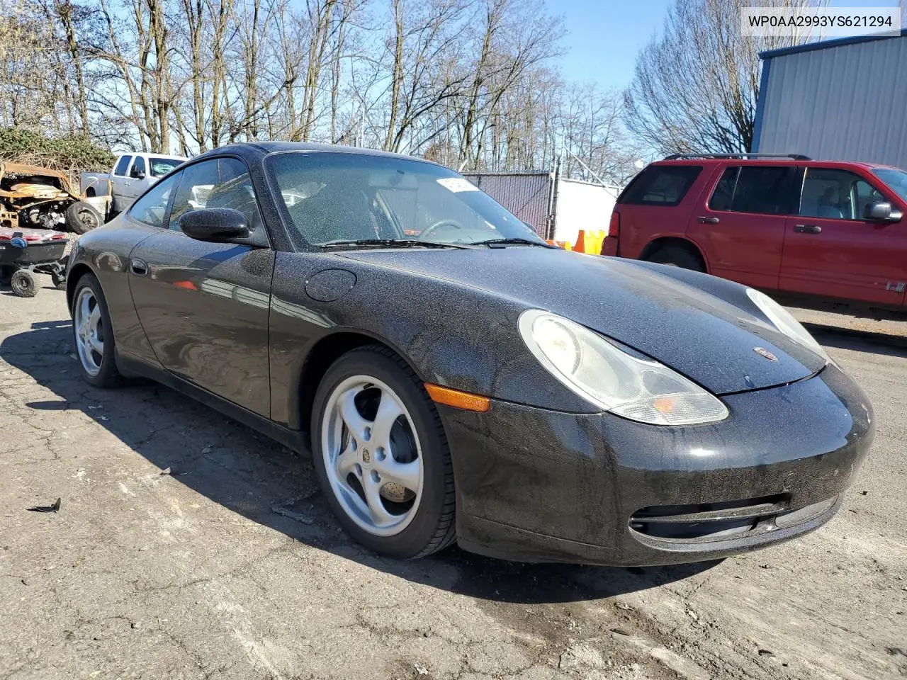 2000 Porsche 911 Carrera 2 VIN: WP0AA2993YS621294 Lot: 47546345
