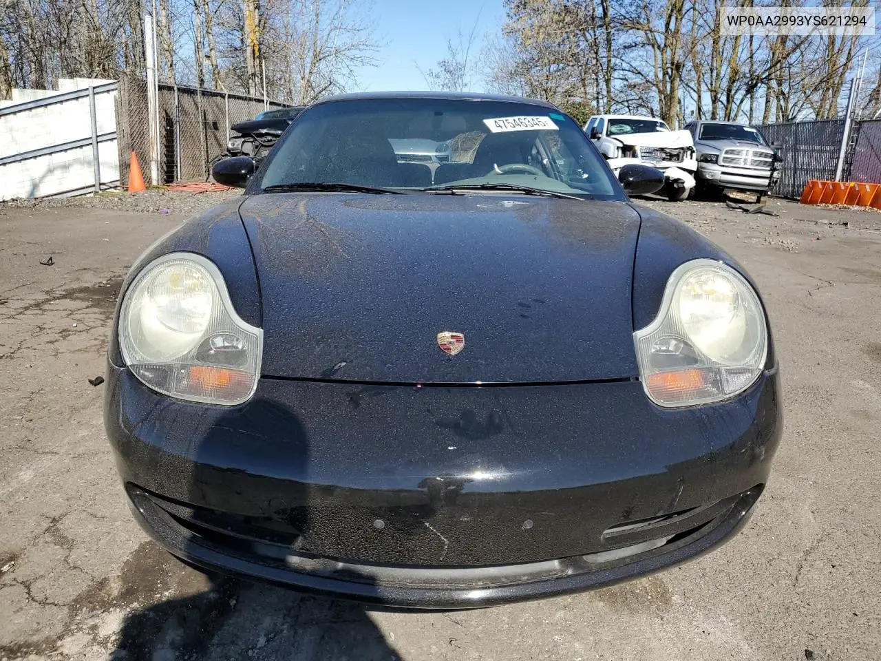 2000 Porsche 911 Carrera 2 VIN: WP0AA2993YS621294 Lot: 47546345