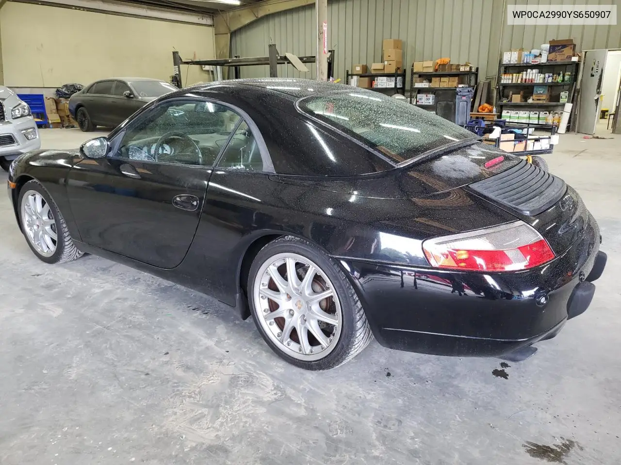 2000 Porsche 911 Carrera 2 VIN: WP0CA2990YS650907 Lot: 56488095